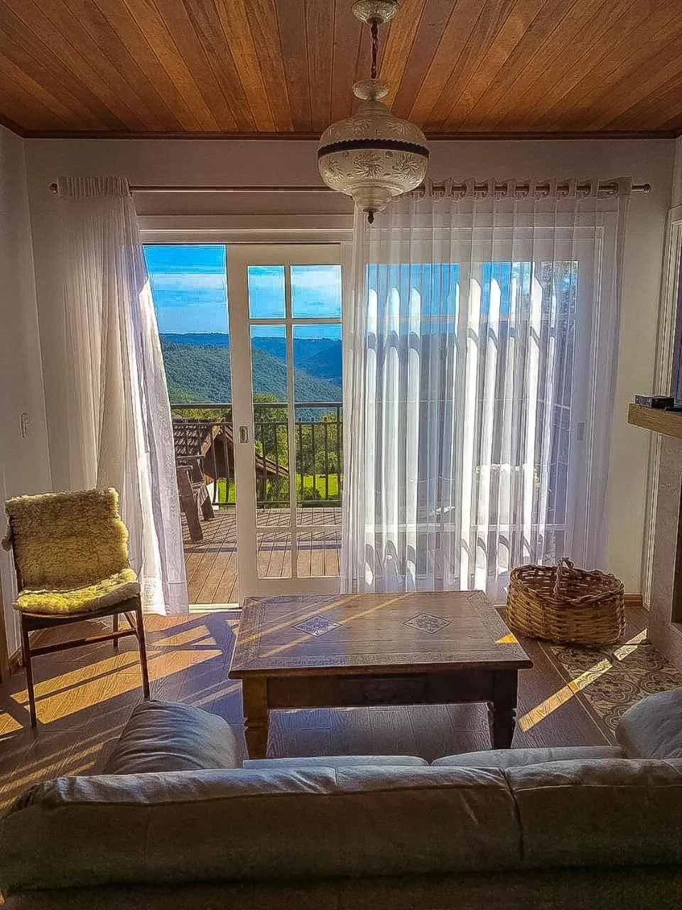 Living room in Pousada La Vista