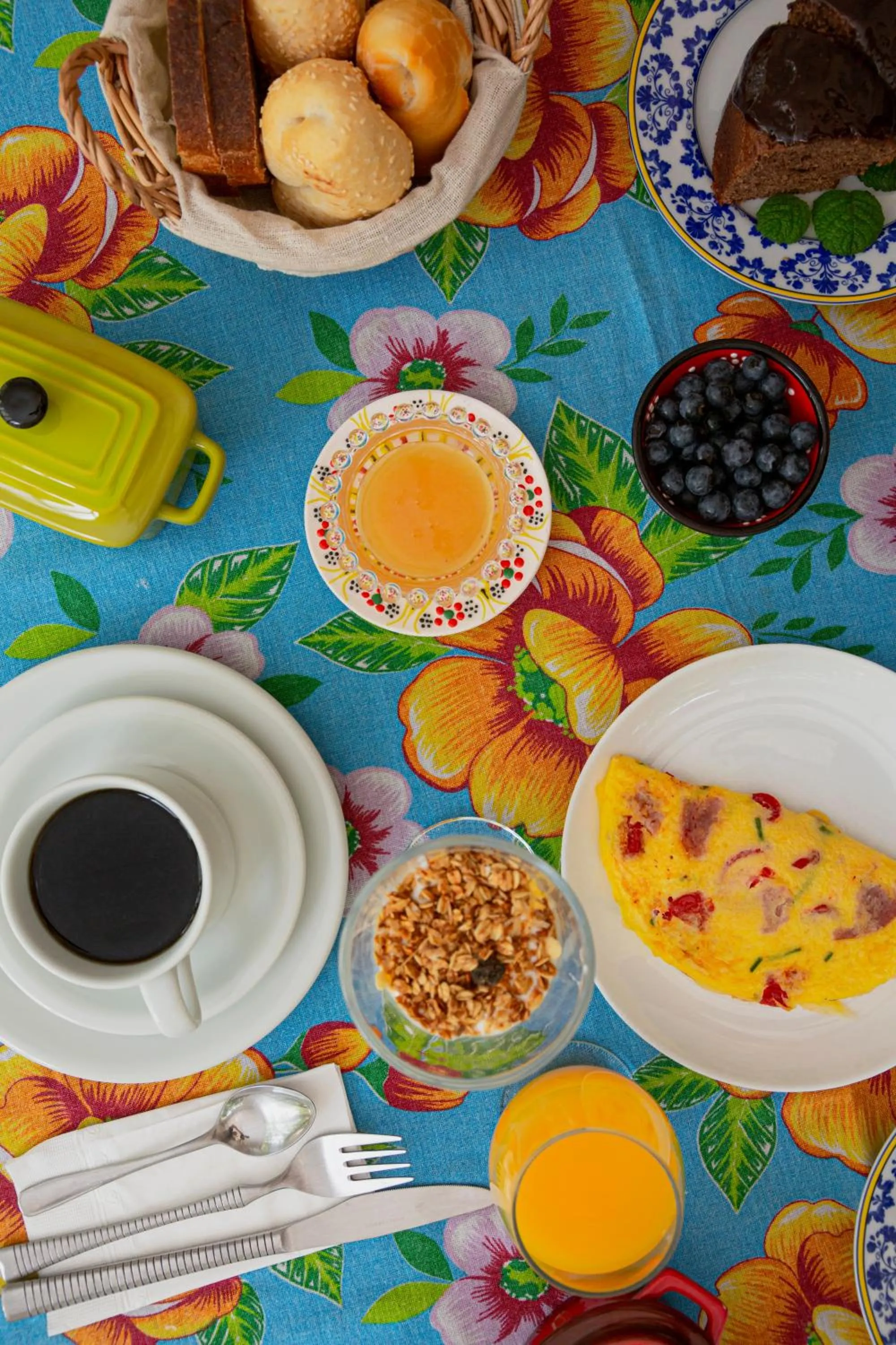 Breakfast in Pousada La Vista