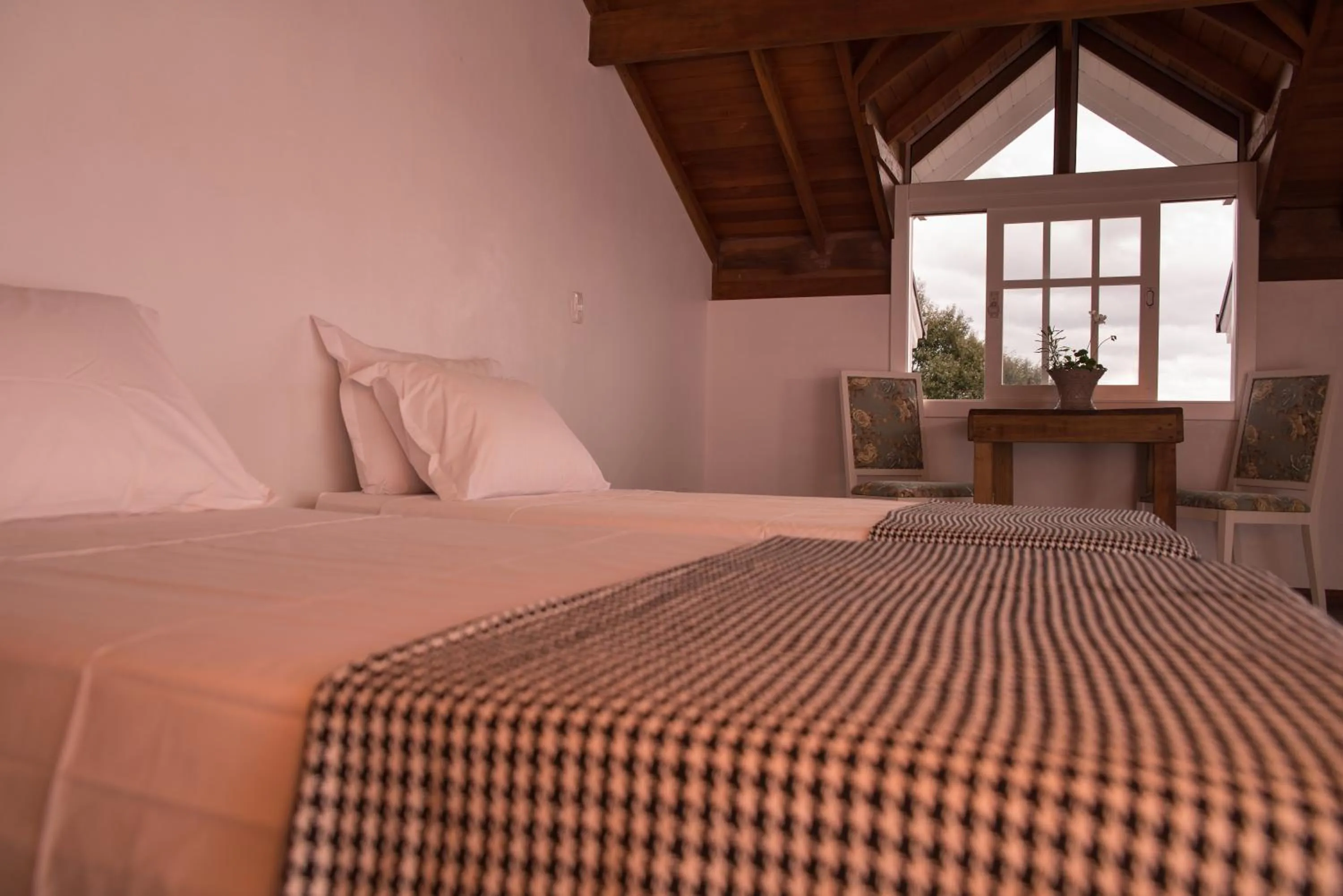 Bed in Pousada La Vista