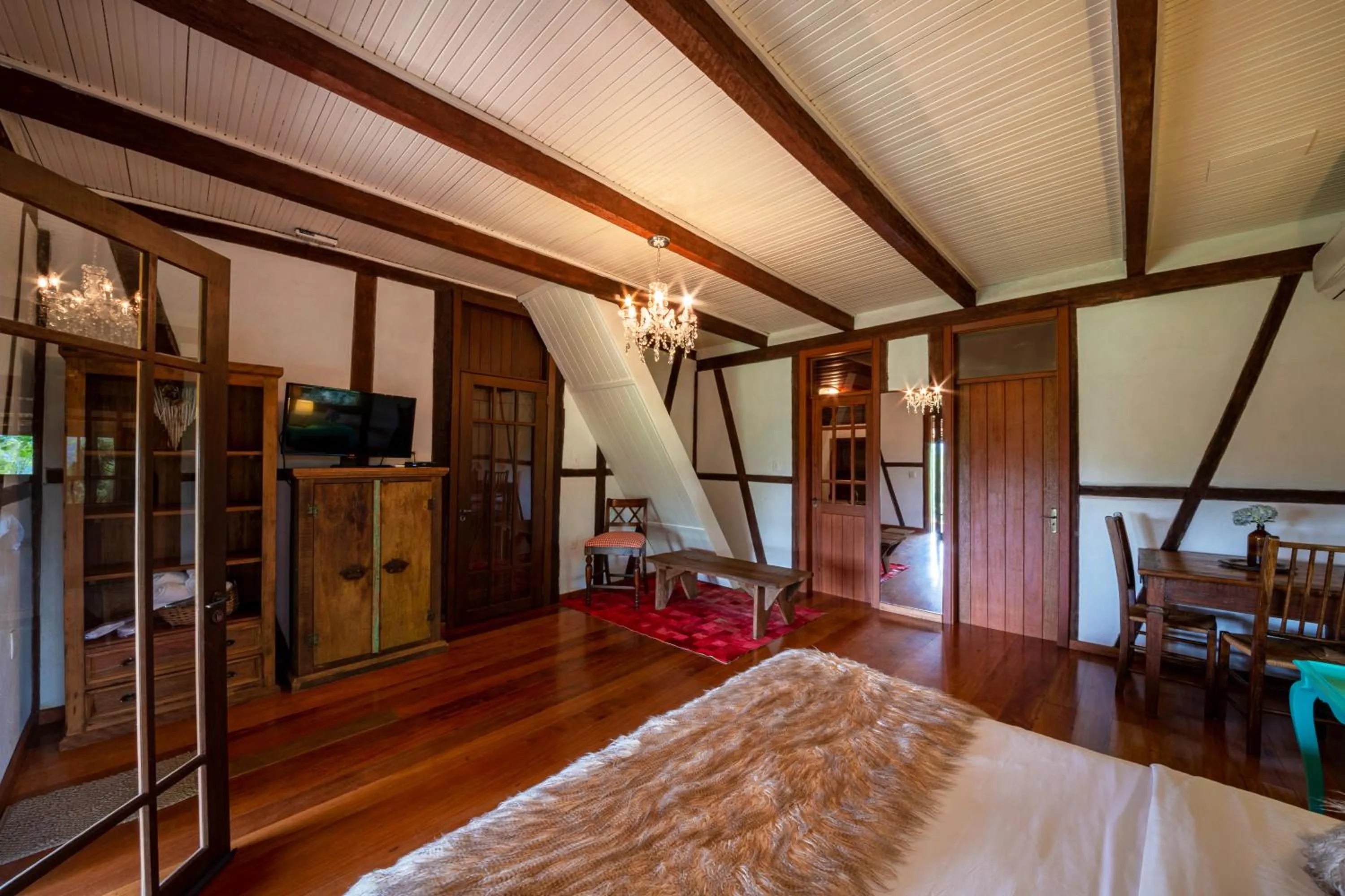 Bedroom, Bed in Pousada La Vista