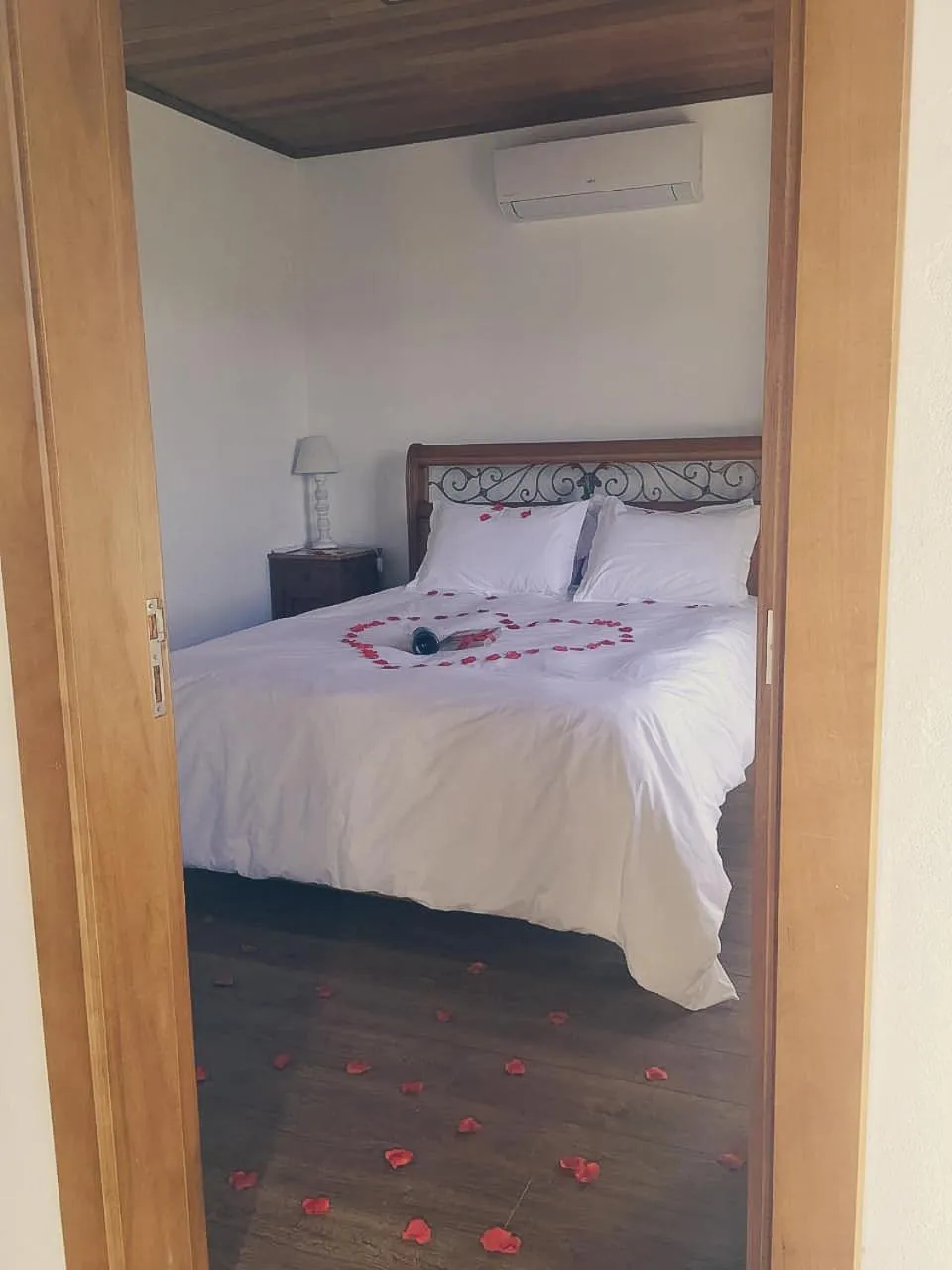 Bed in Pousada La Vista