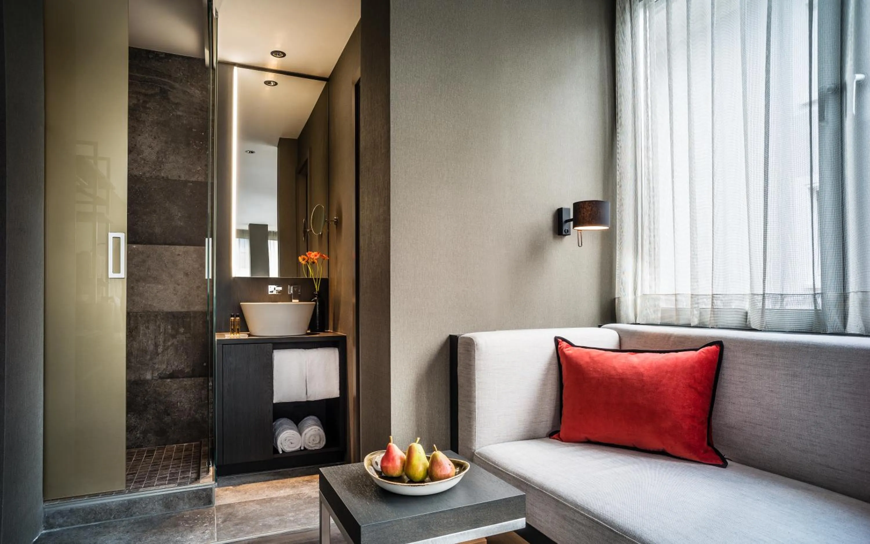 Decorative detail in SAKS Urban Design Hotel Frankfurt