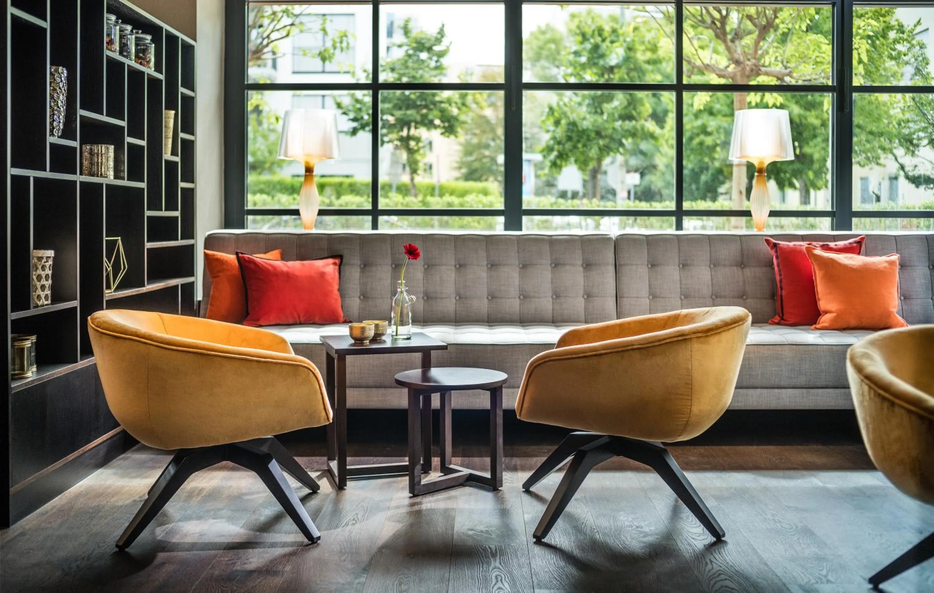 Lobby or reception in SAKS Urban Design Hotel Frankfurt
