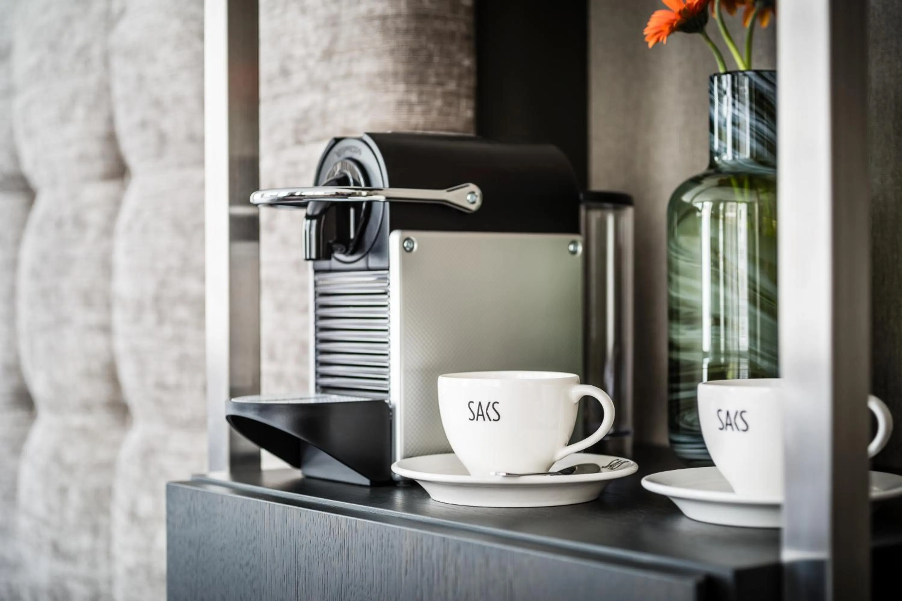 Decorative detail in SAKS Urban Design Hotel Frankfurt