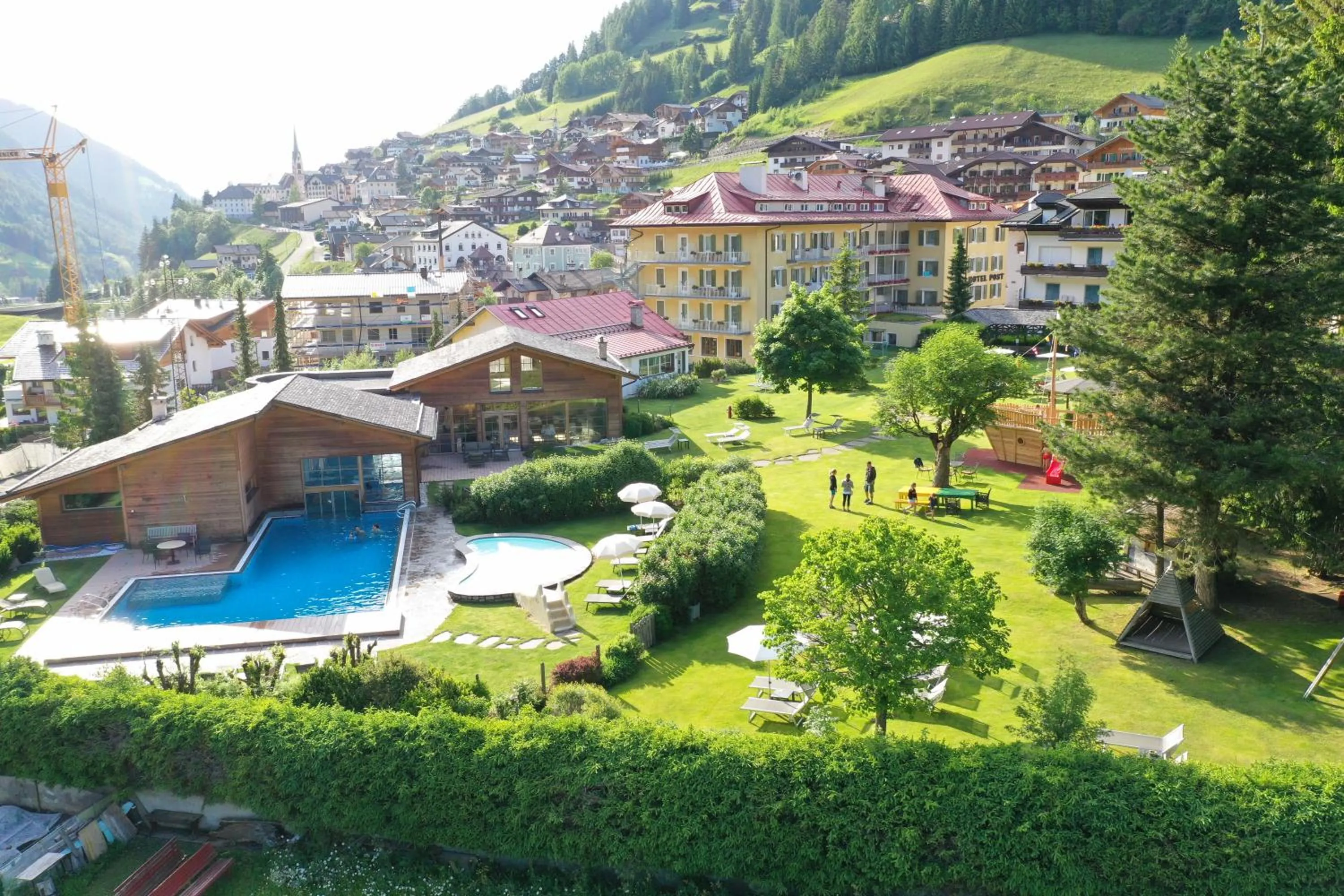 Bird's eye view in Residence Comploj