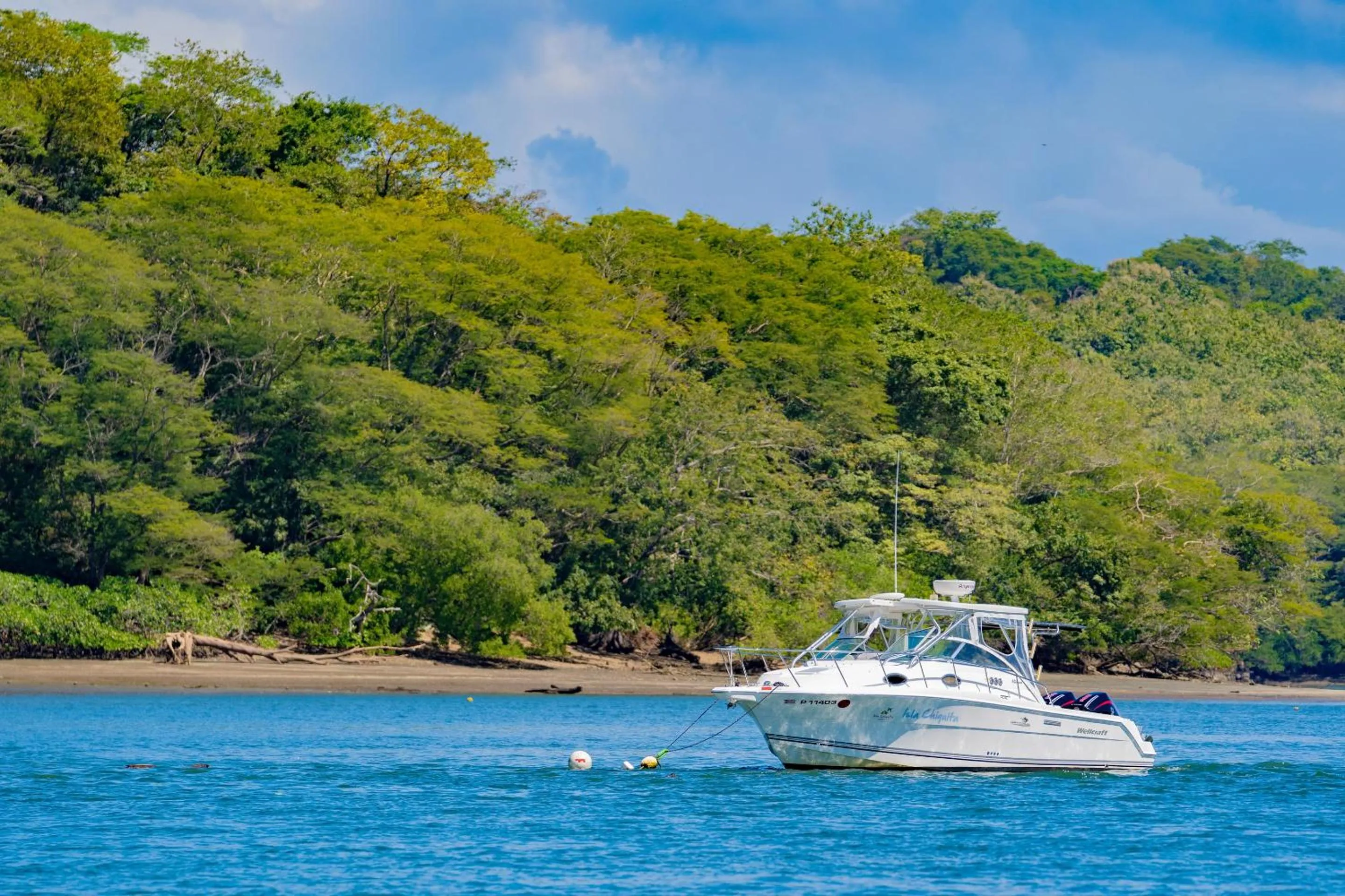 Natural landscape in Isla Chiquita Glamping Hotel