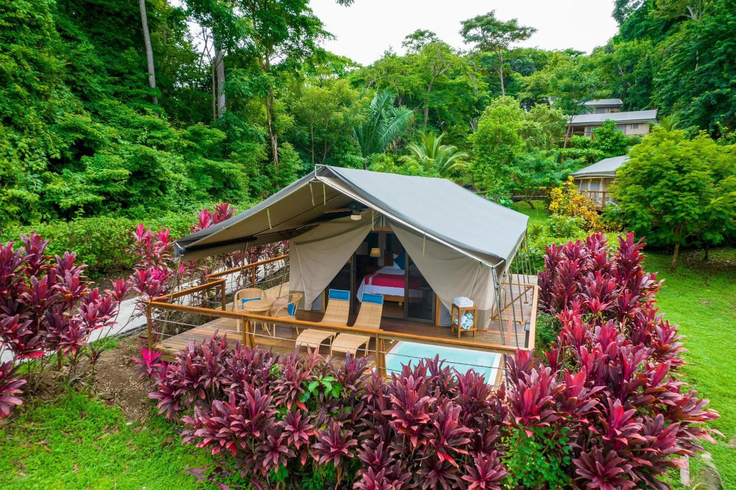 Balcony/Terrace in Isla Chiquita Glamping Hotel