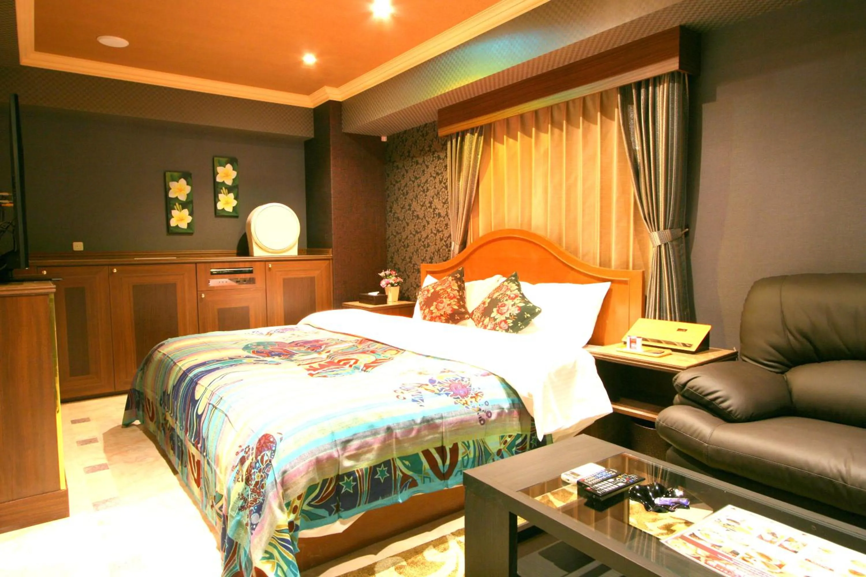 Bedroom, Bed in AURA Seki Inter (Adult Only)