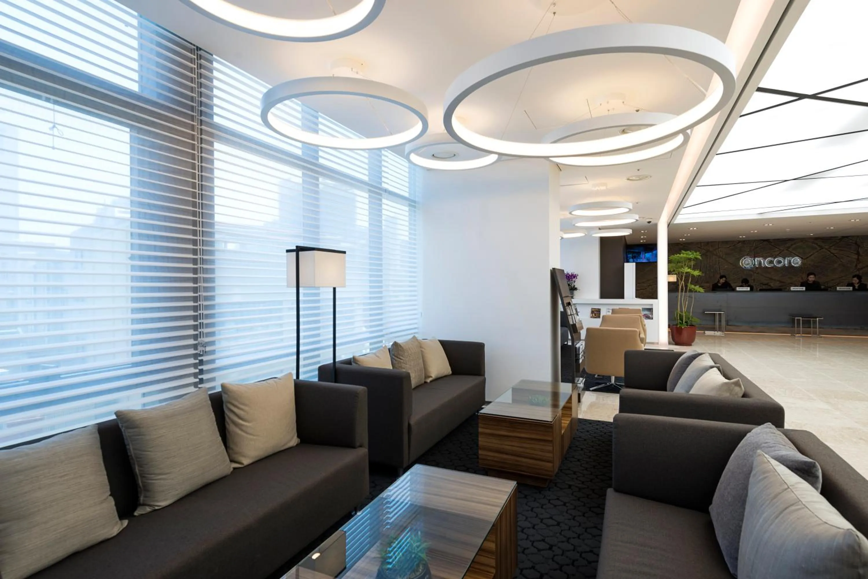 Lobby or reception in Ramada Encore by Wyndham Busan Haeundae