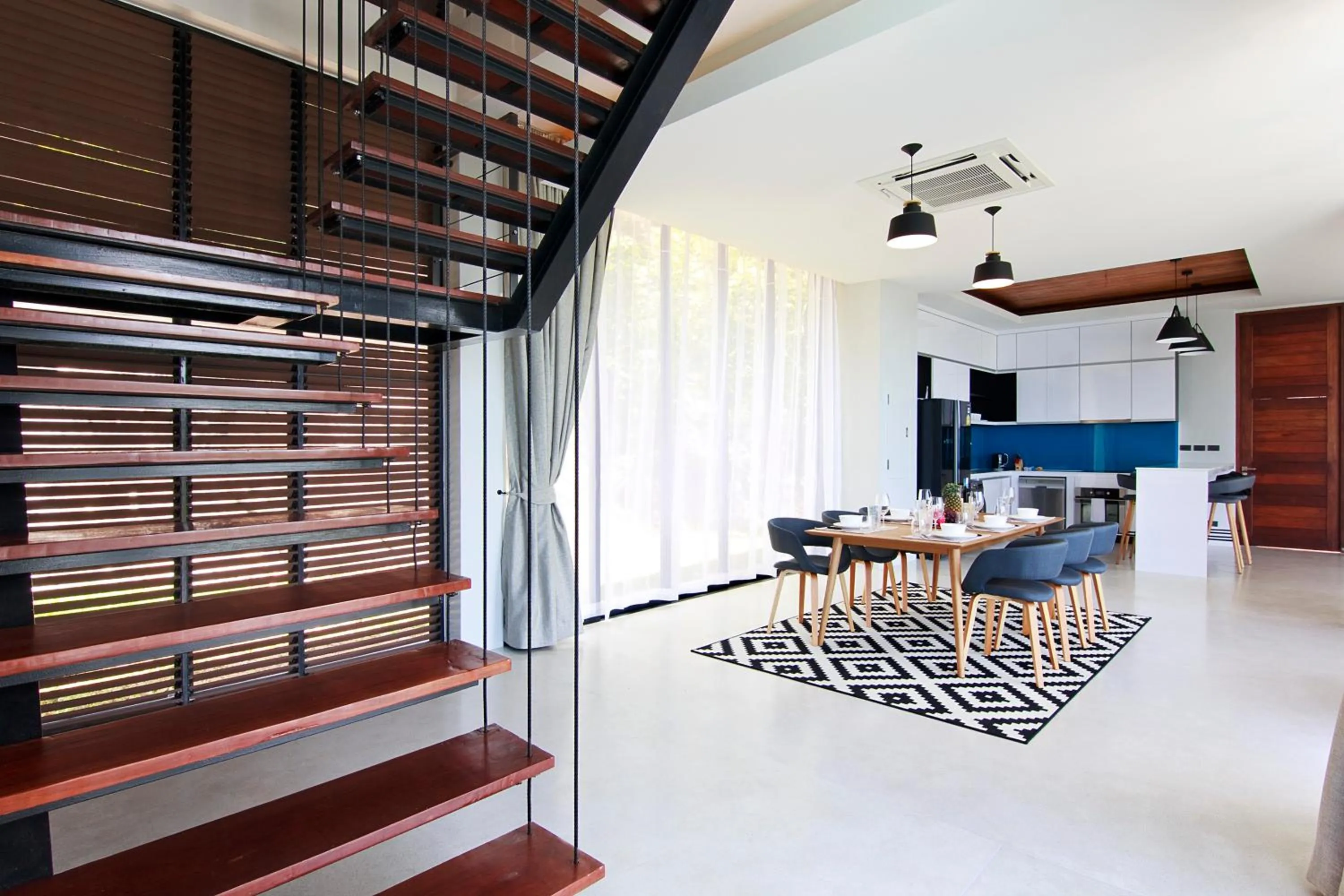 Living room in Luxury Sea and Sunset View 4BR 4BA Pool Villa