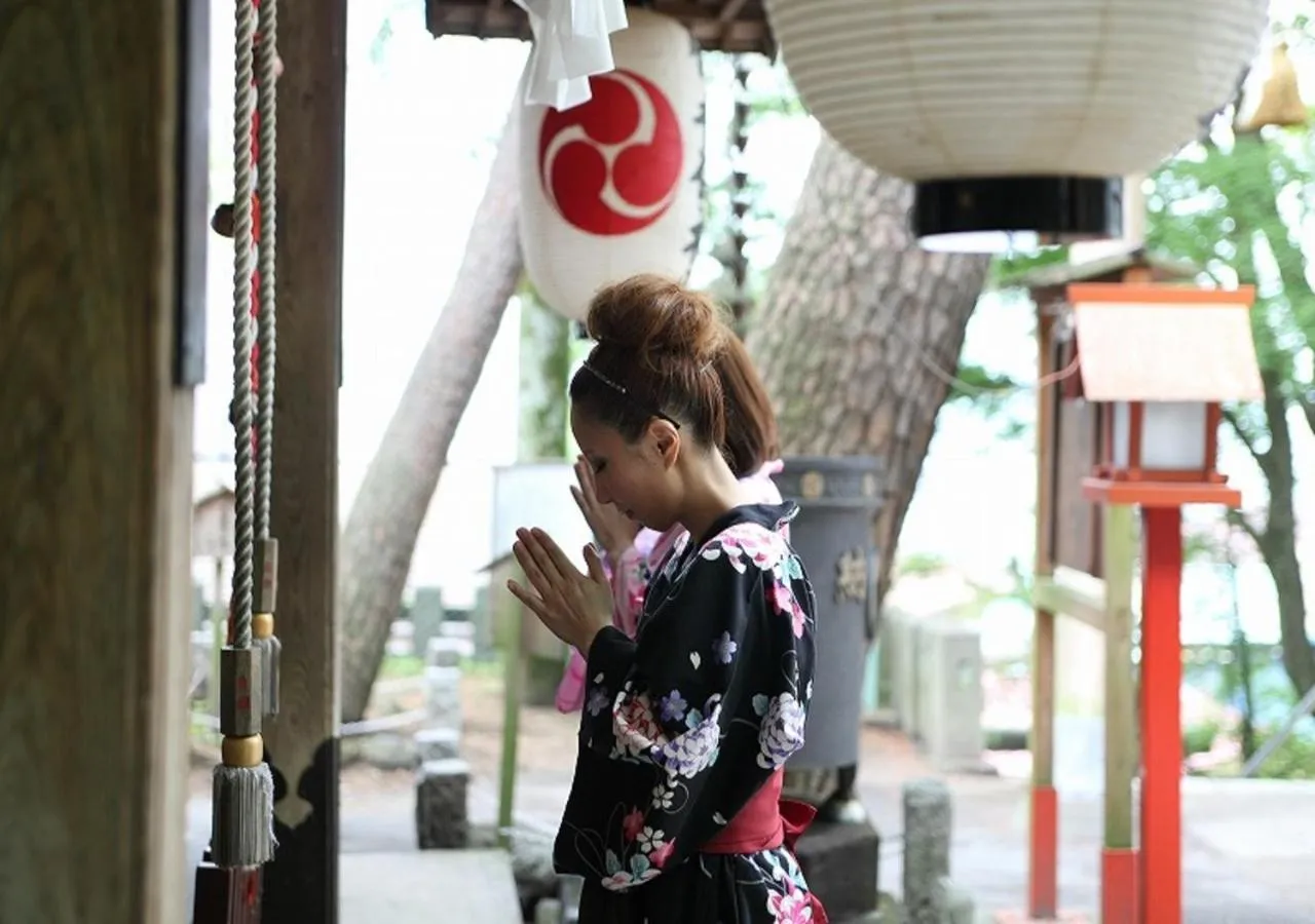 Nearby landmark in Ikaho Syusuien