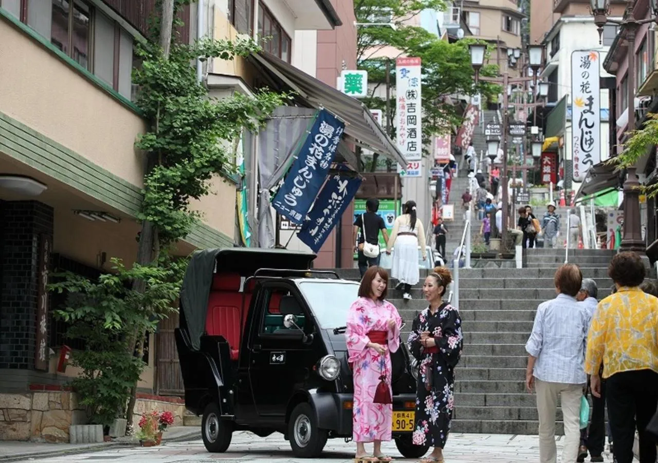 Nearby landmark in Ikaho Syusuien