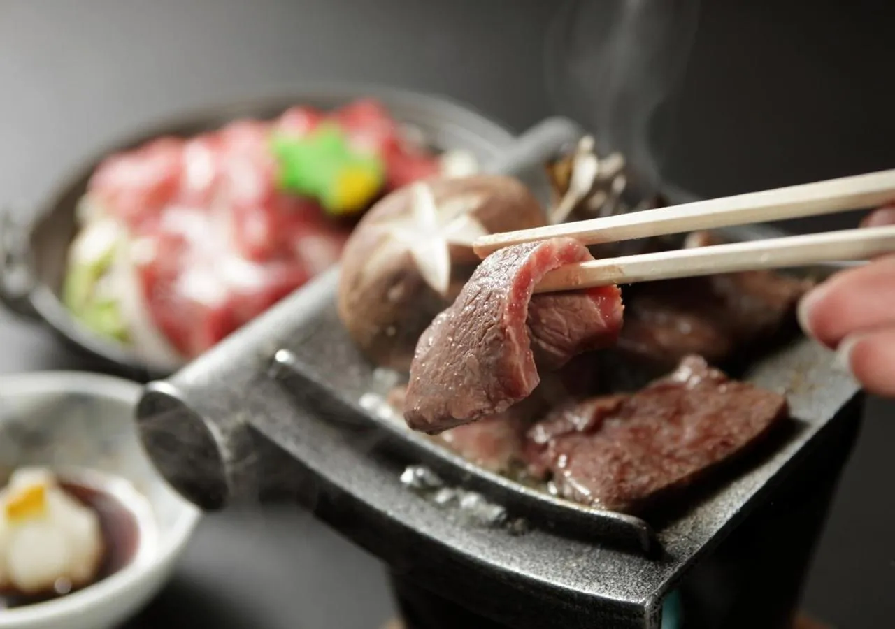 Dinner in Ikaho Syusuien