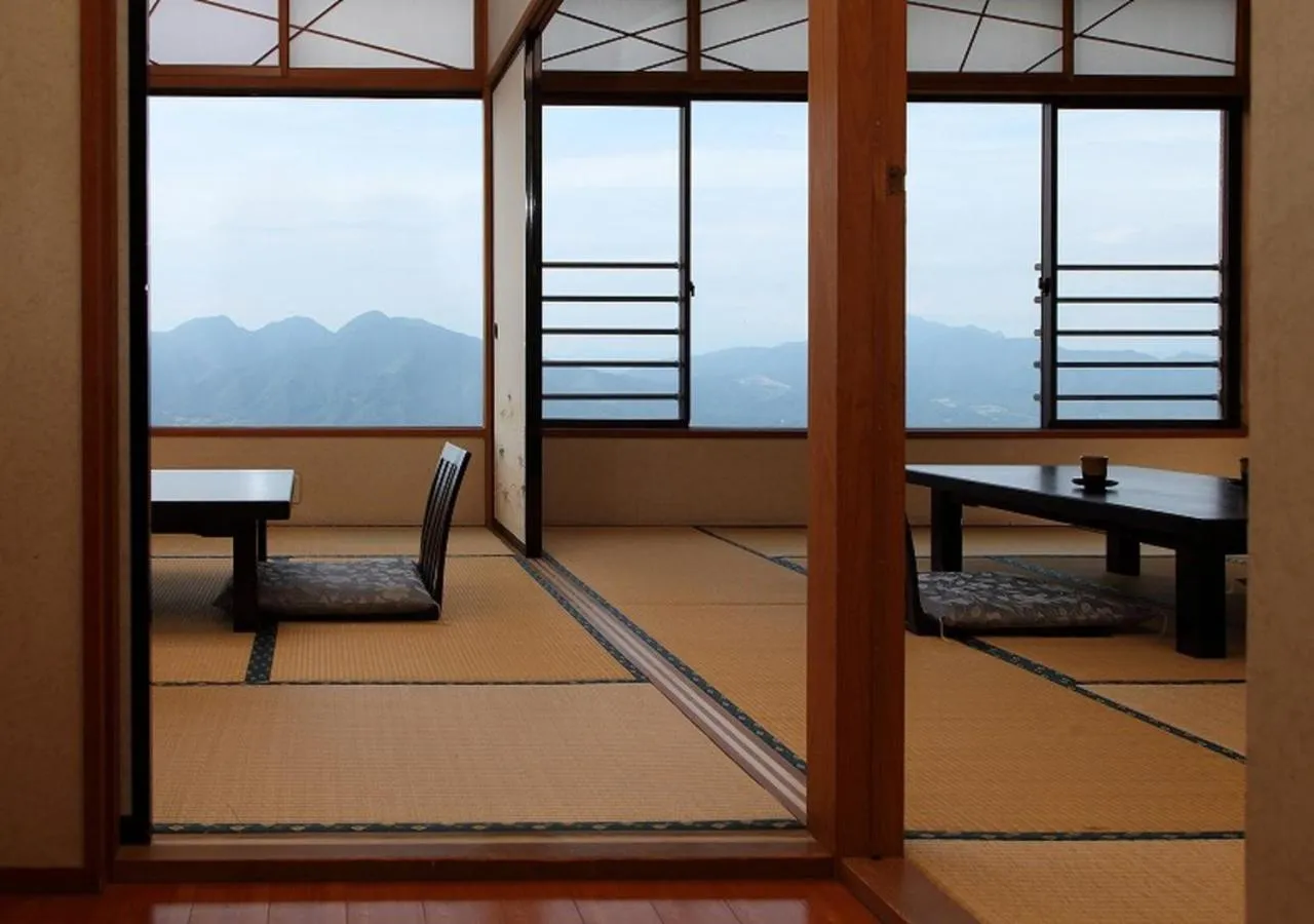Bedroom in Ikaho Syusuien