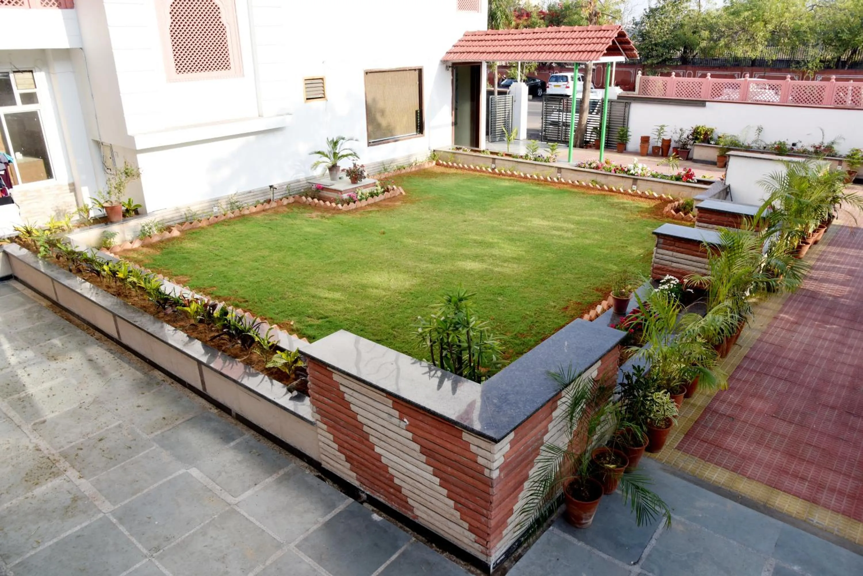 Garden in Hotel Triveni Residency