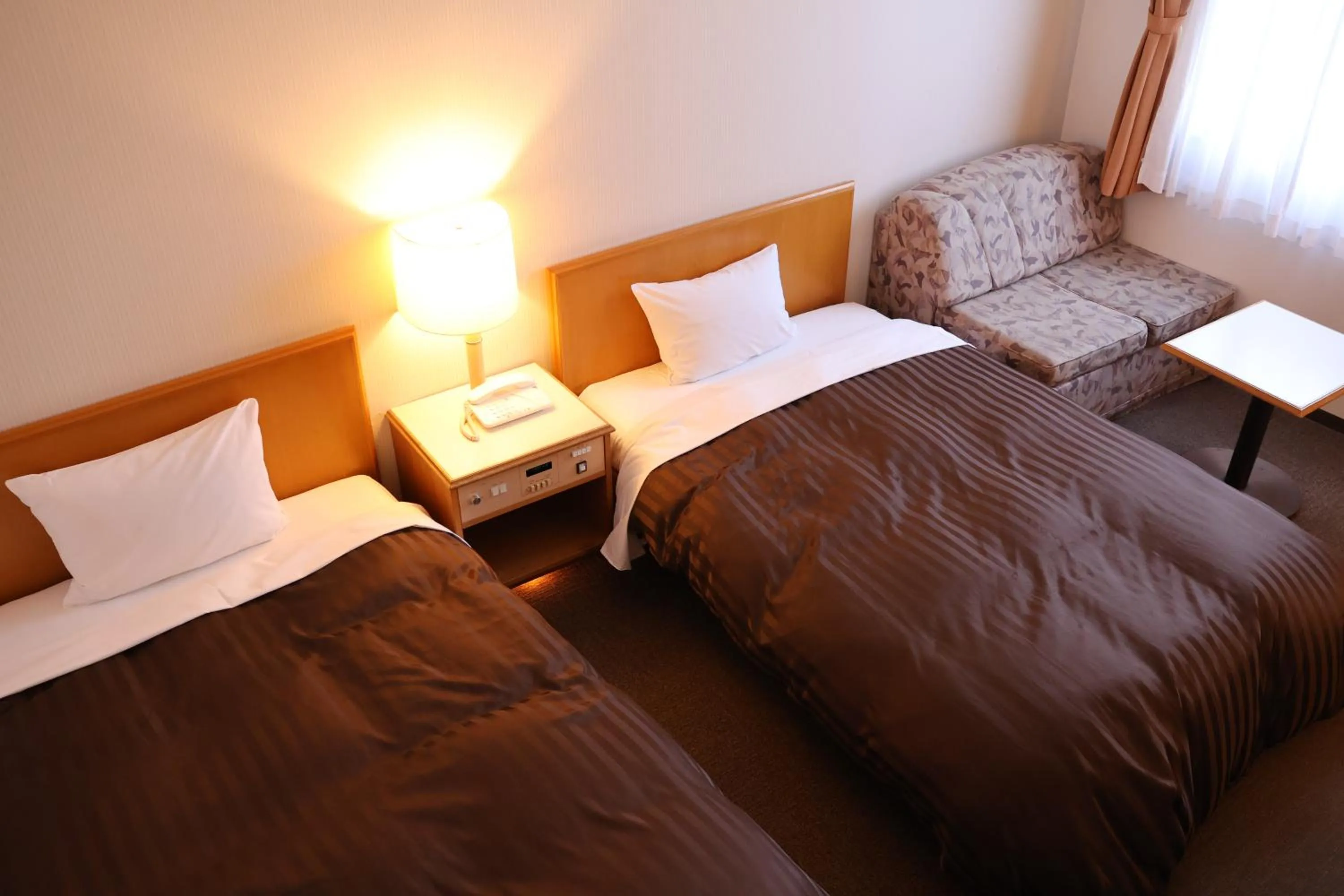 Bed in Sakaide Grand Hotel