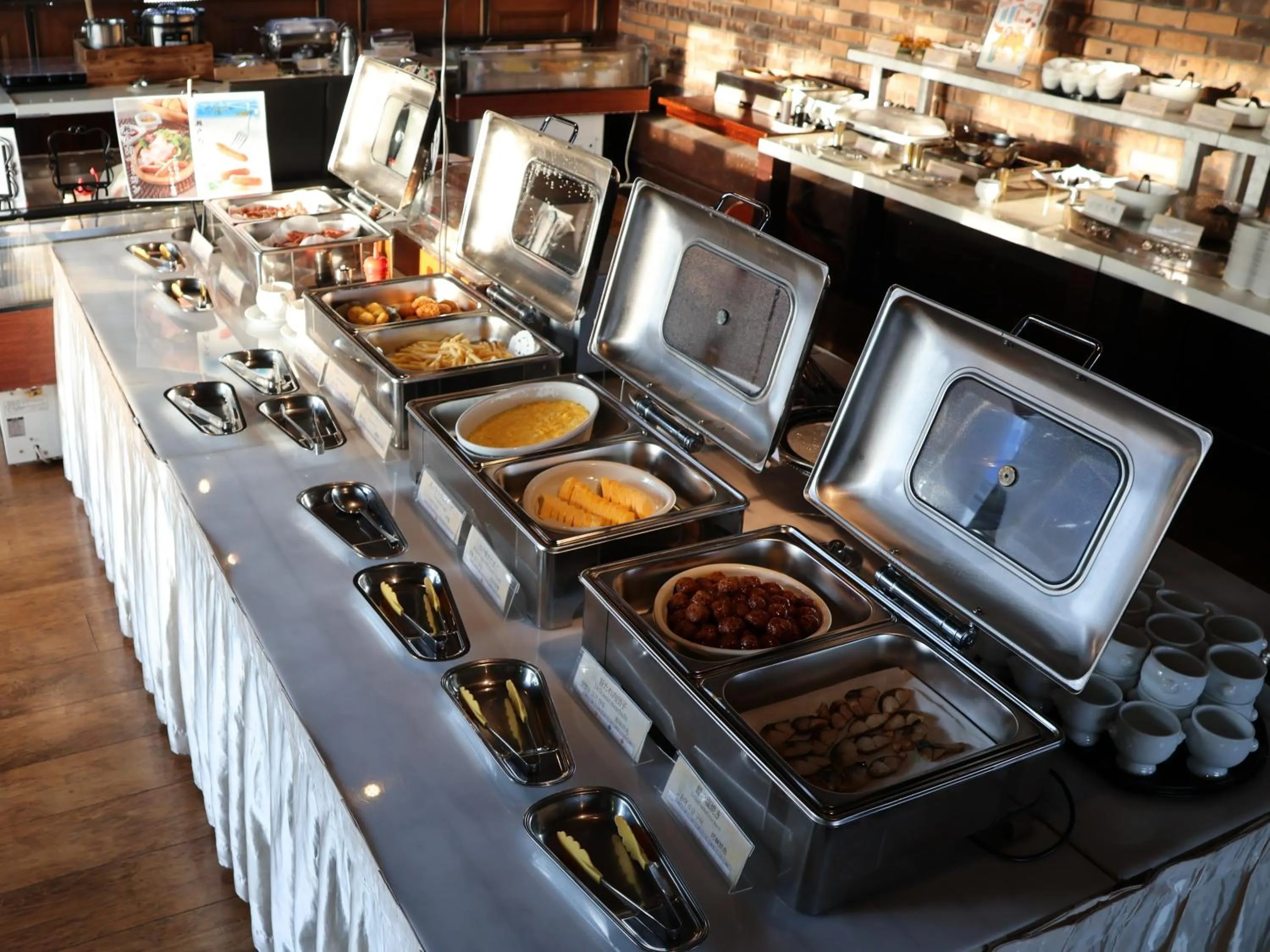 Buffet breakfast in Sakaide Grand Hotel