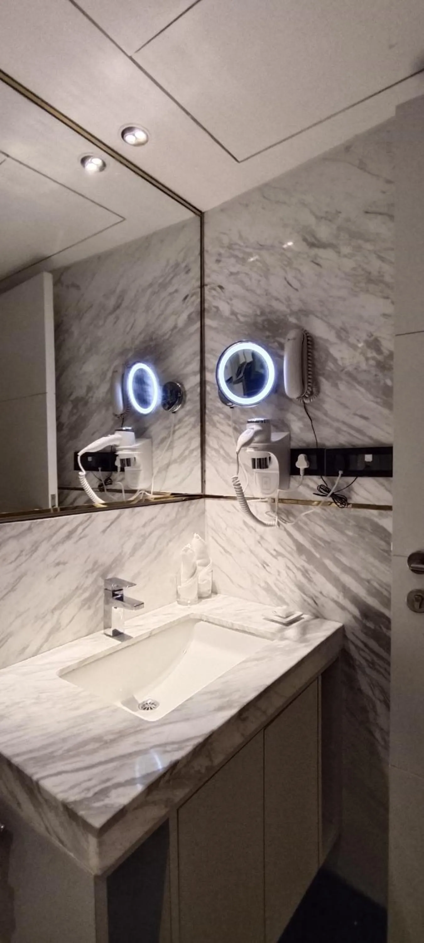 Bathroom in Amanora The Fern Hotels & Club