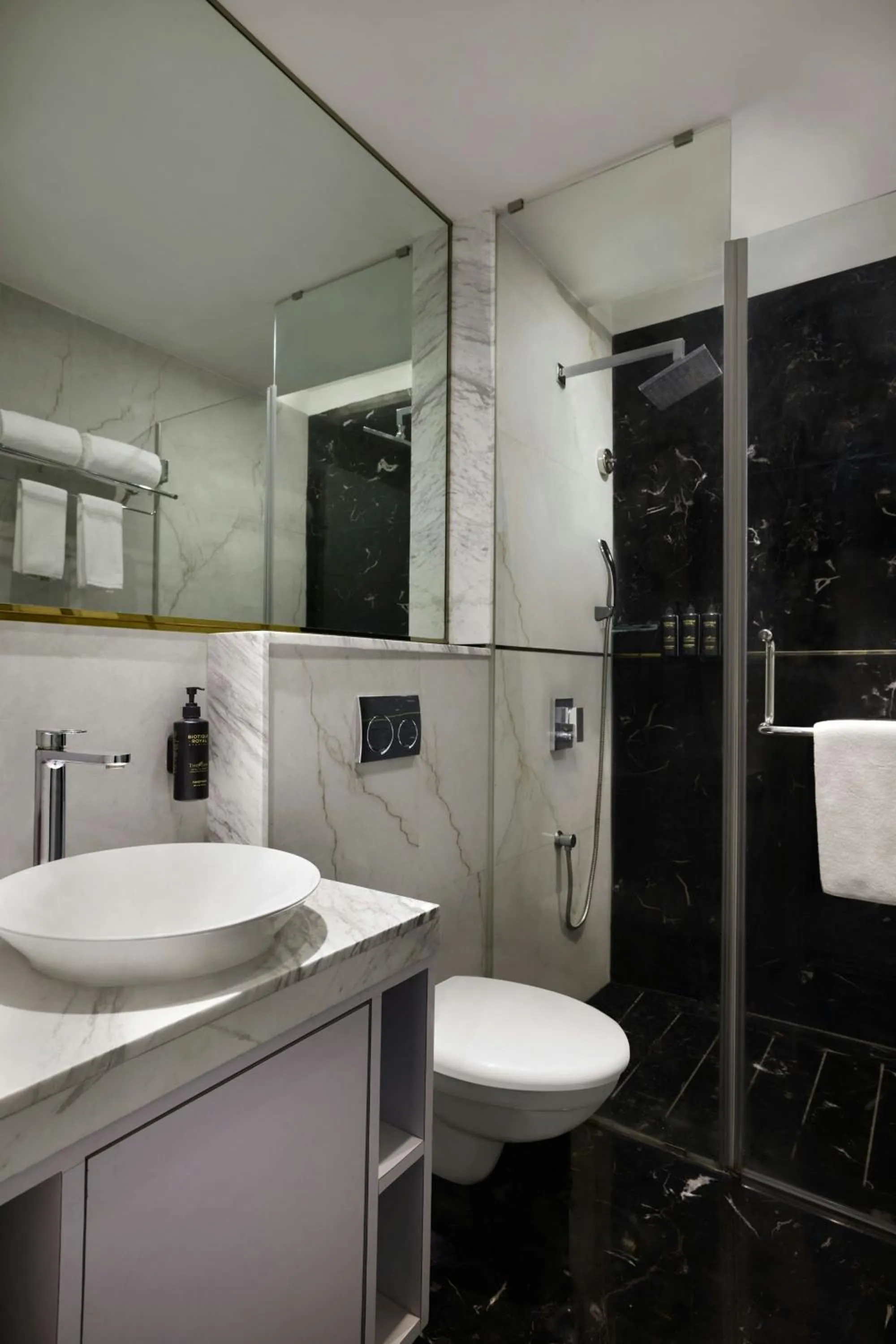 Bathroom in Amanora The Fern Pune, Series by Marriott