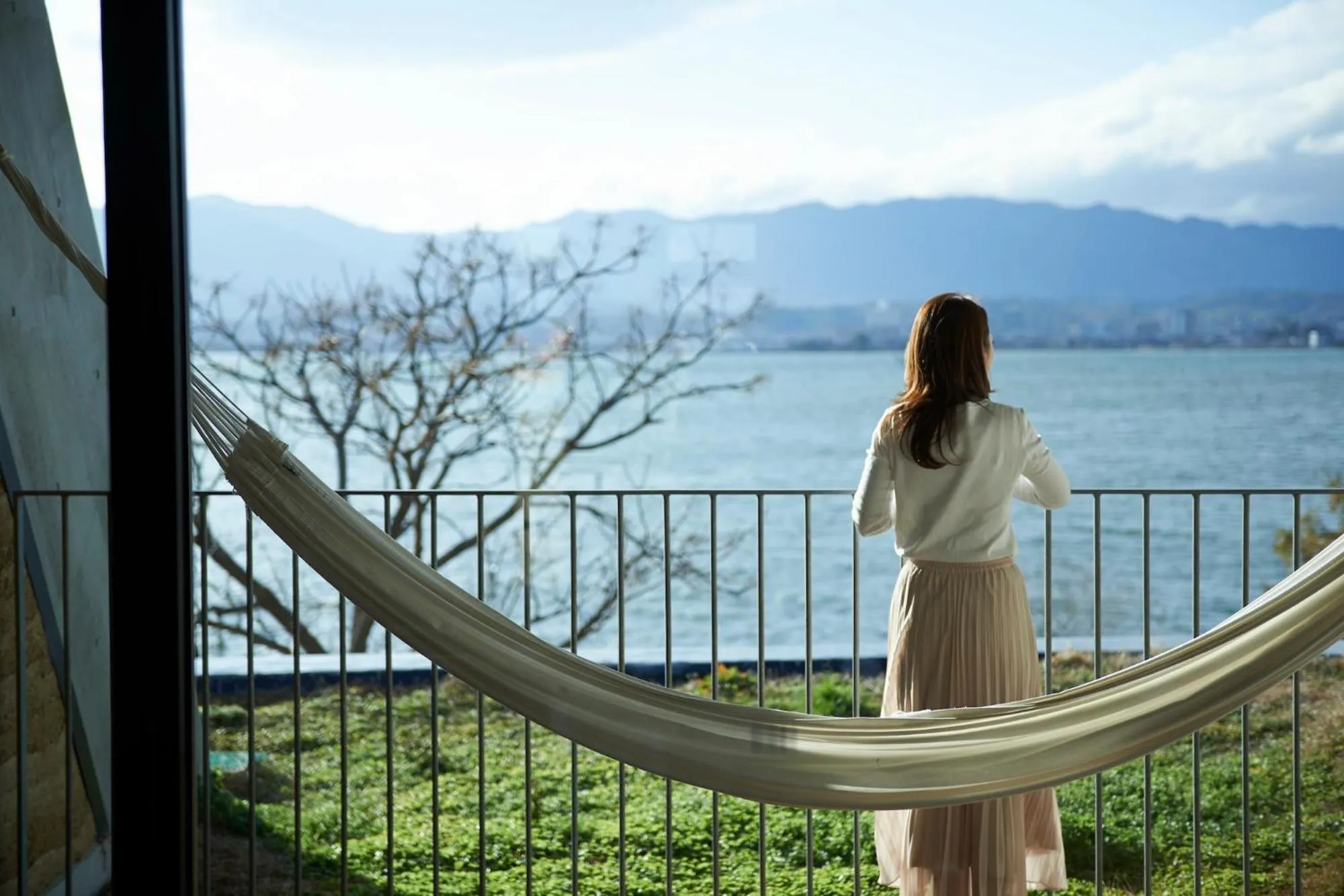 Natural landscape in Setre Marina Biwako