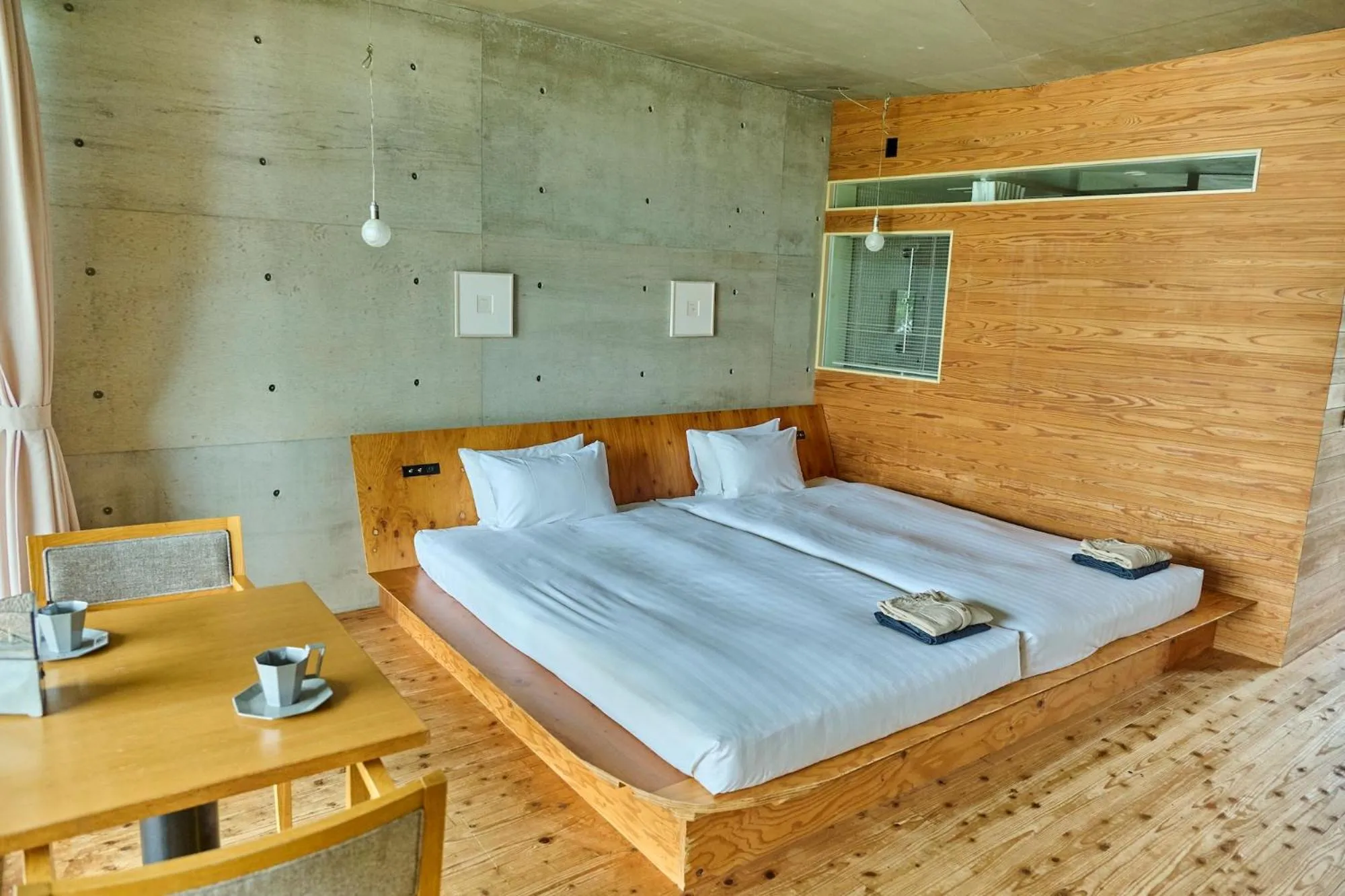 Photo of the whole room, Bed in Setre Marina Biwako