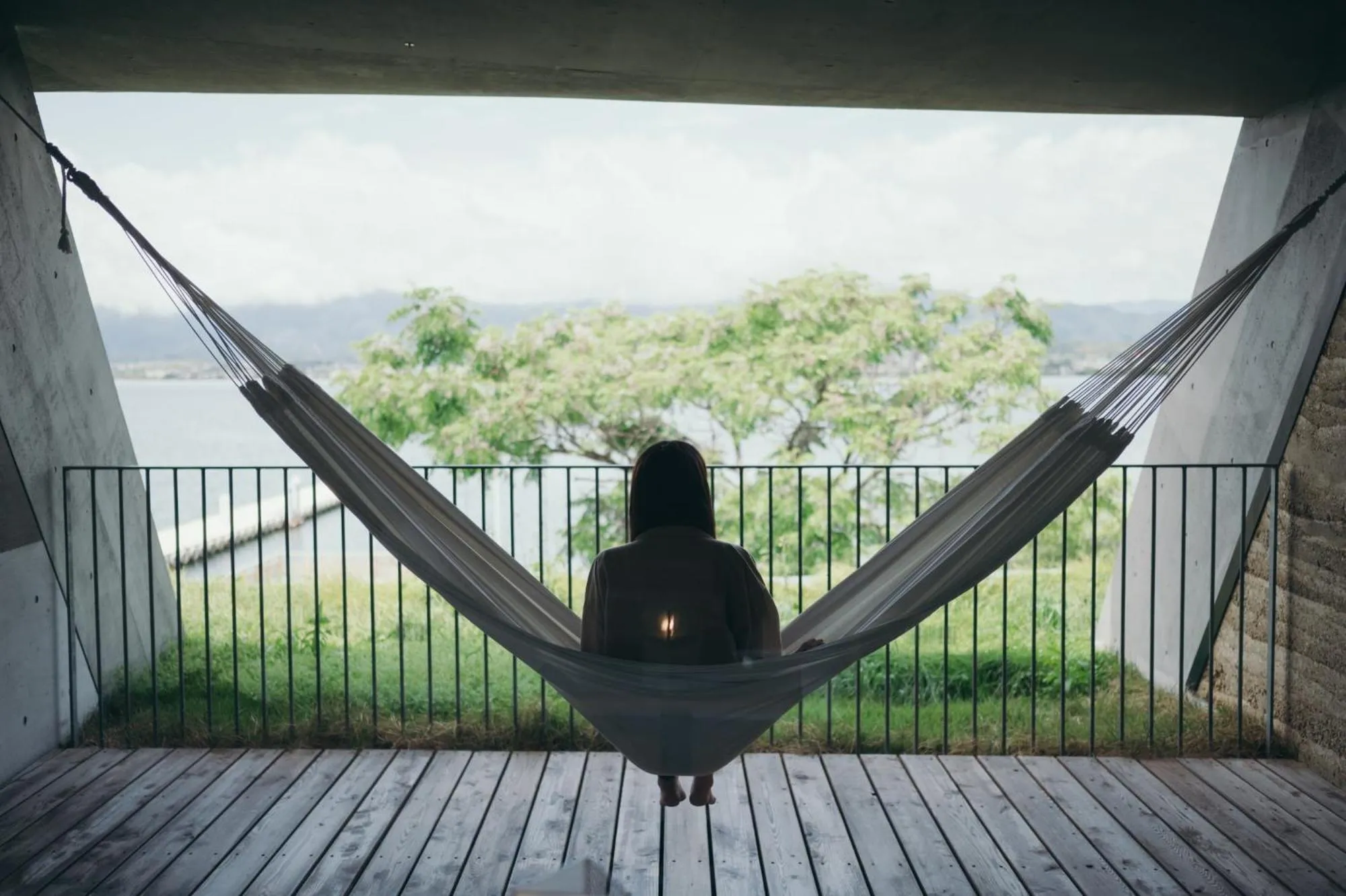 Natural landscape in Setre Marina Biwako