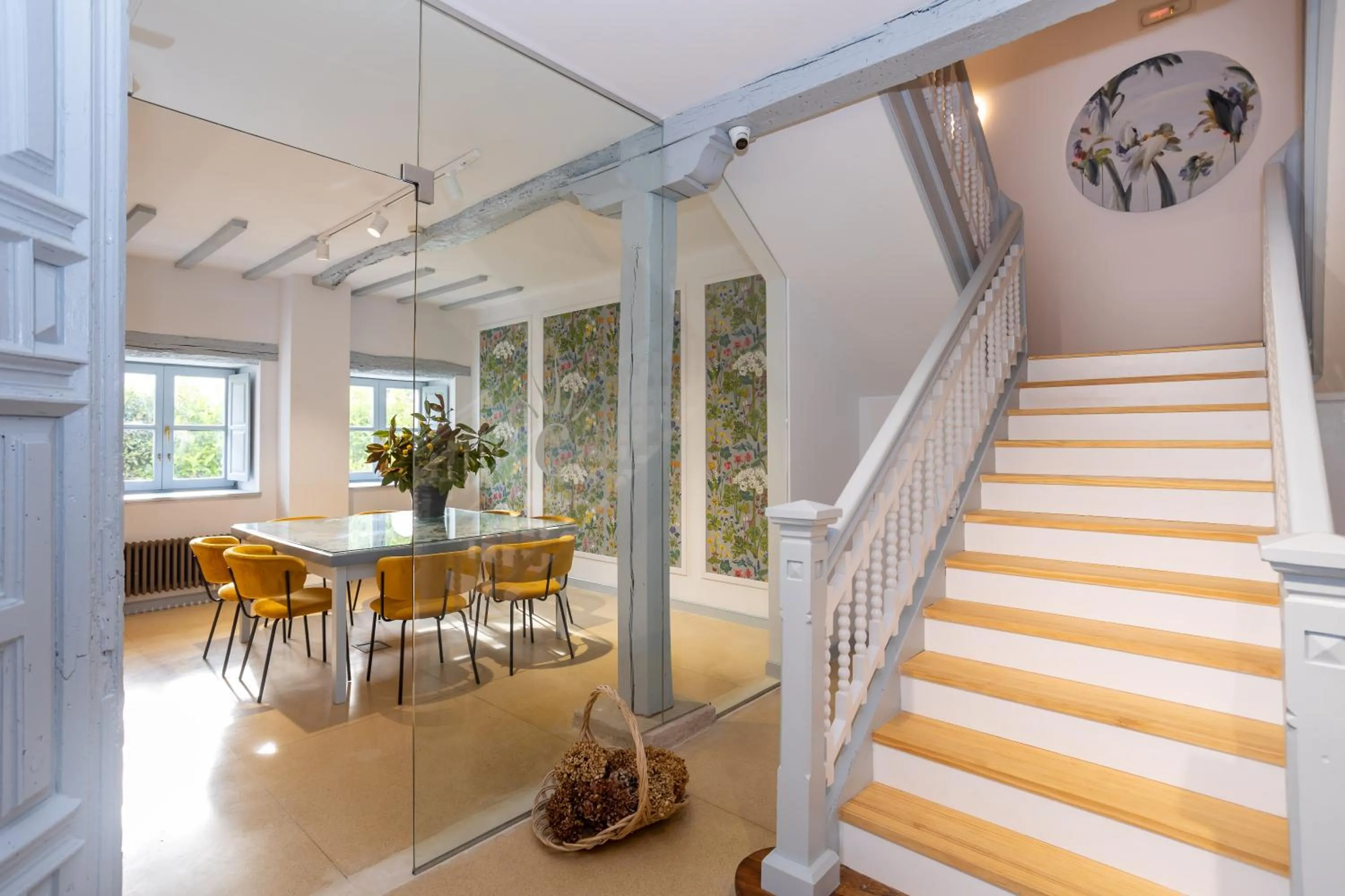 Library in Casona Las Cinco Calderas