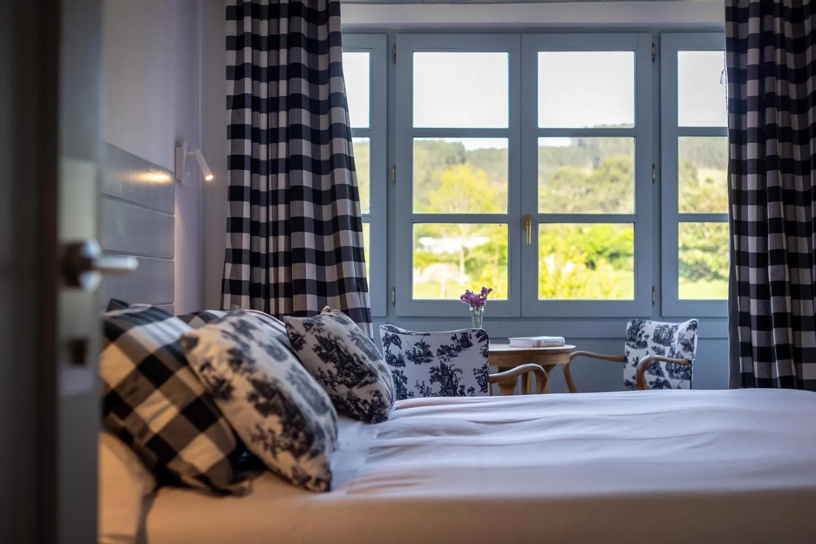 View (from property/room), Bed in Casona Las Cinco Calderas