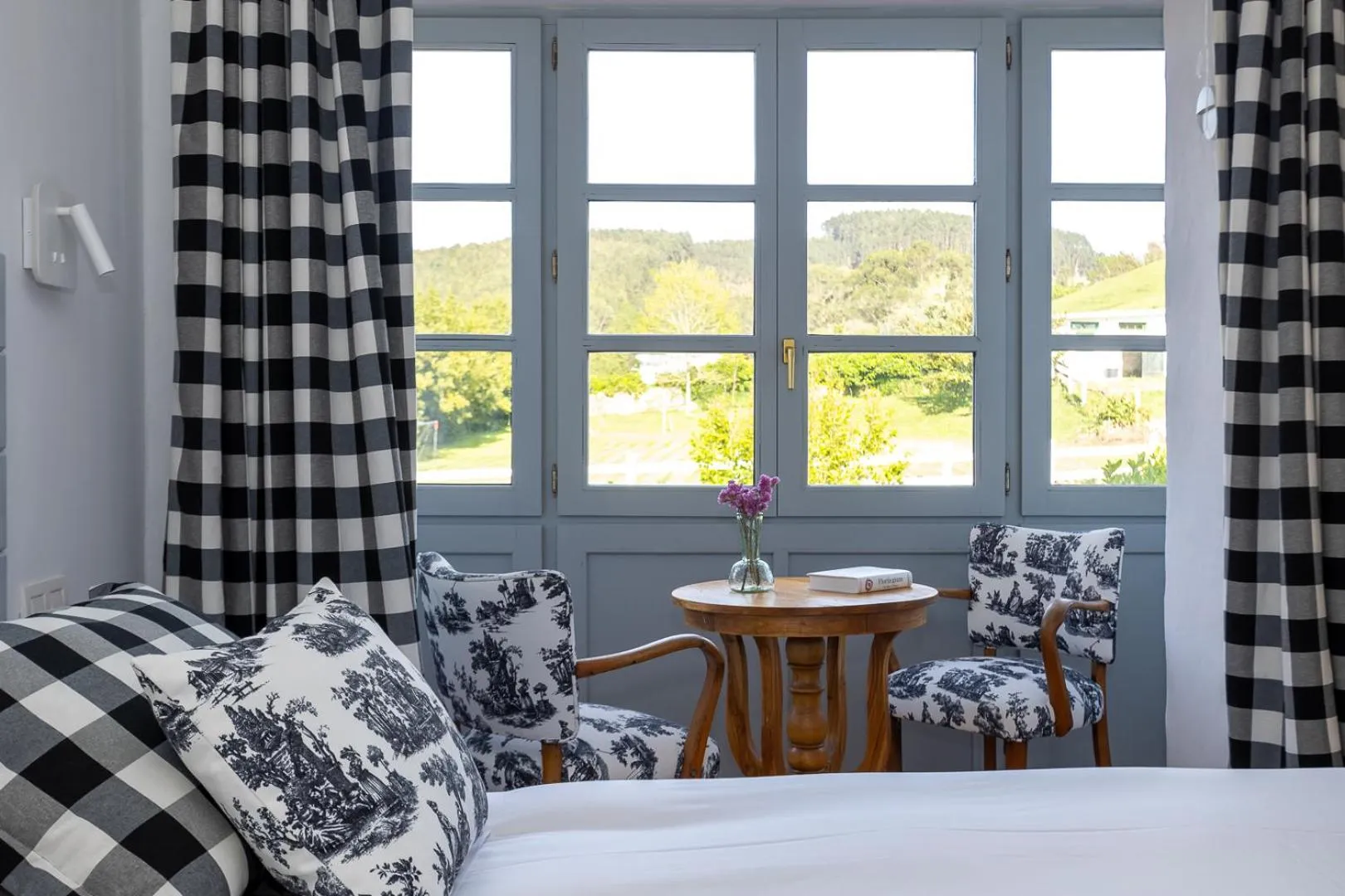 Balcony/Terrace, Bed in Casona Las Cinco Calderas