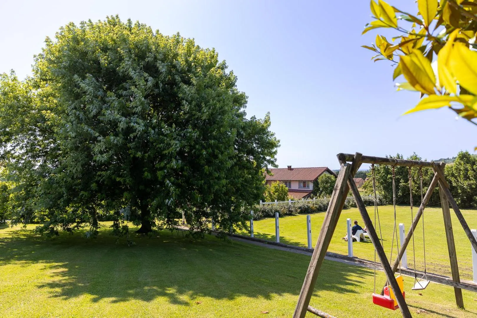 Children play ground in Casona Las Cinco Calderas