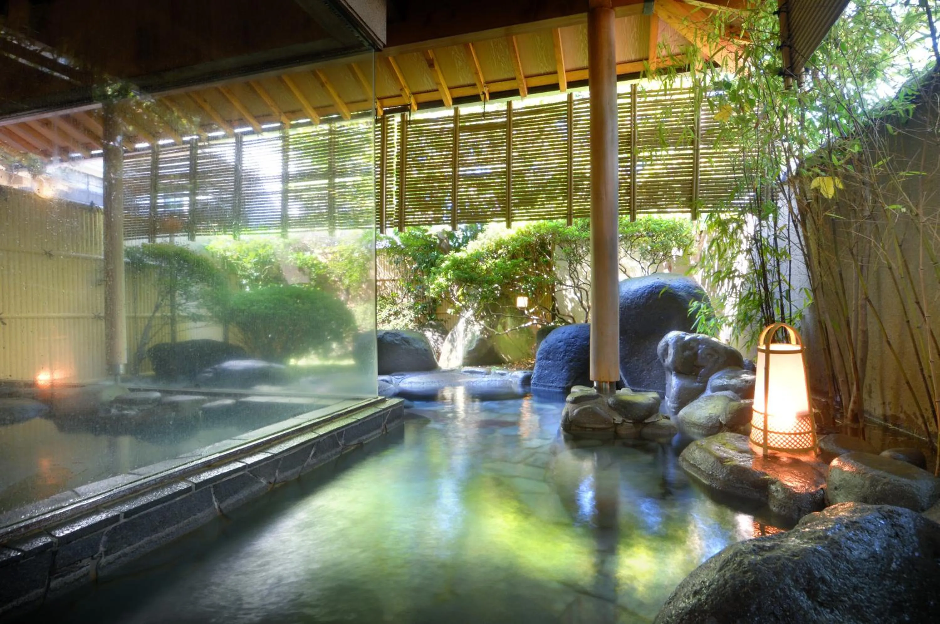 Hot Spring Bath in Satoya Ryokan