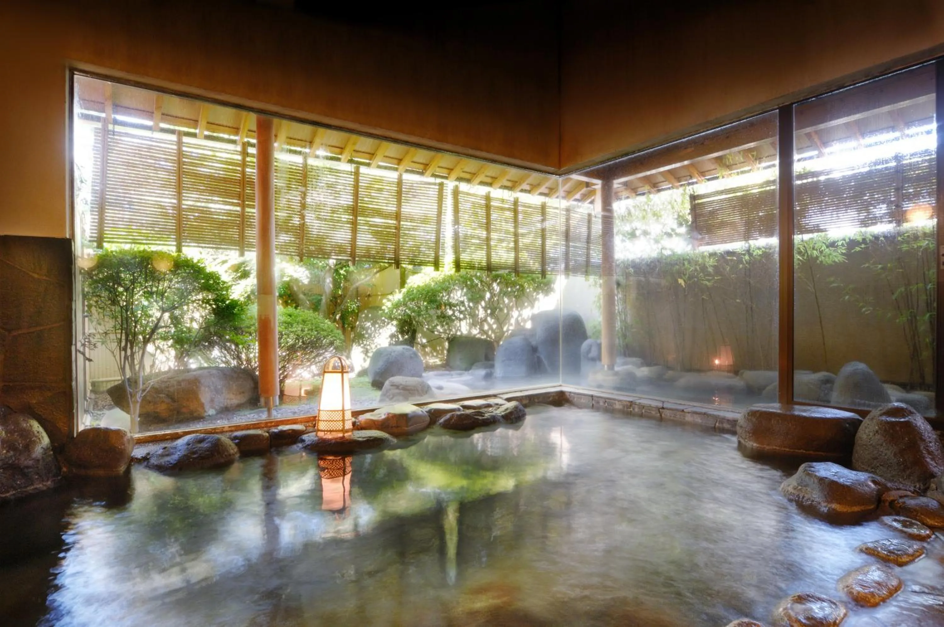 Hot Spring Bath in Satoya Ryokan