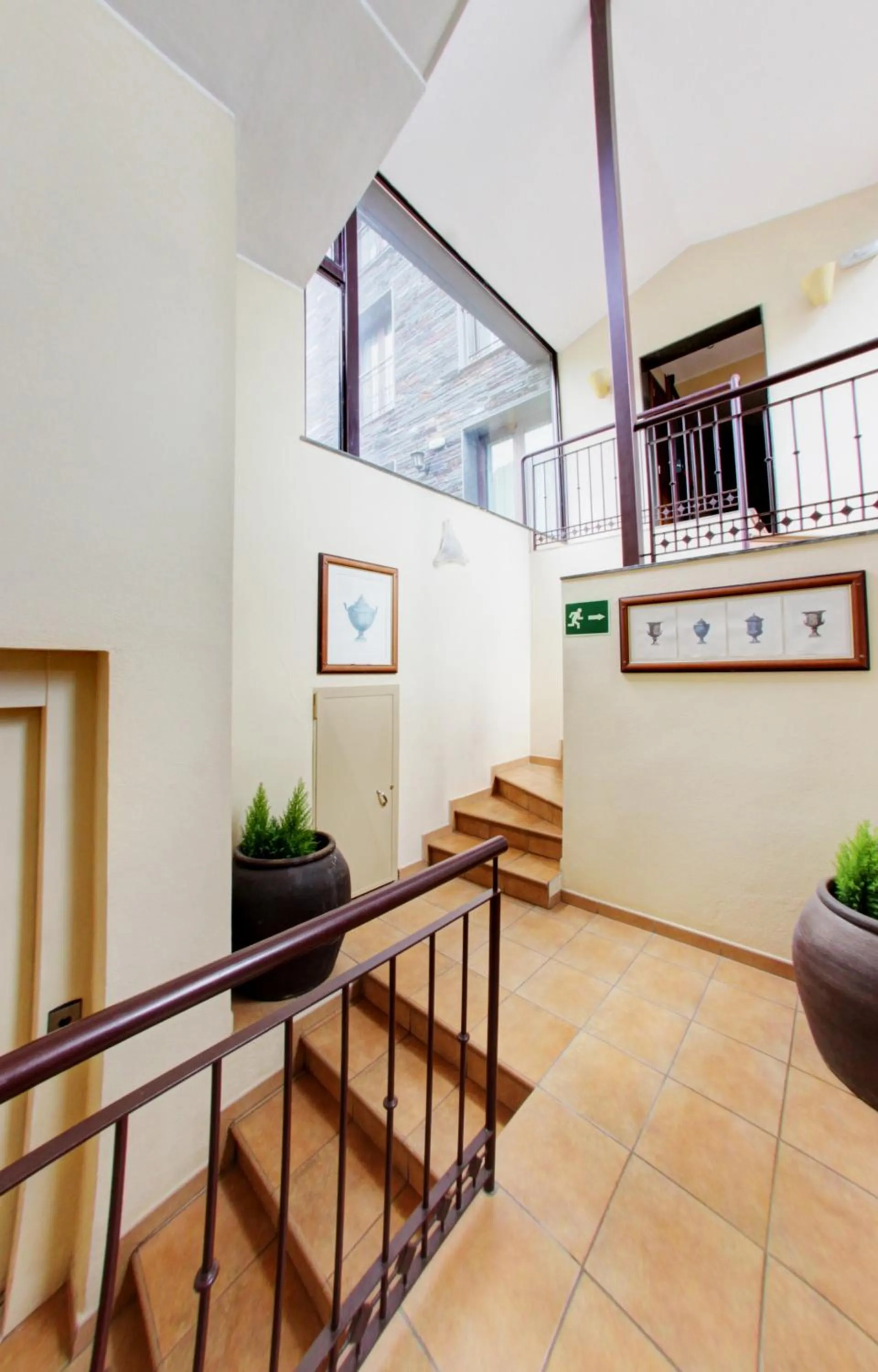 Decorative detail in Hotel Montané