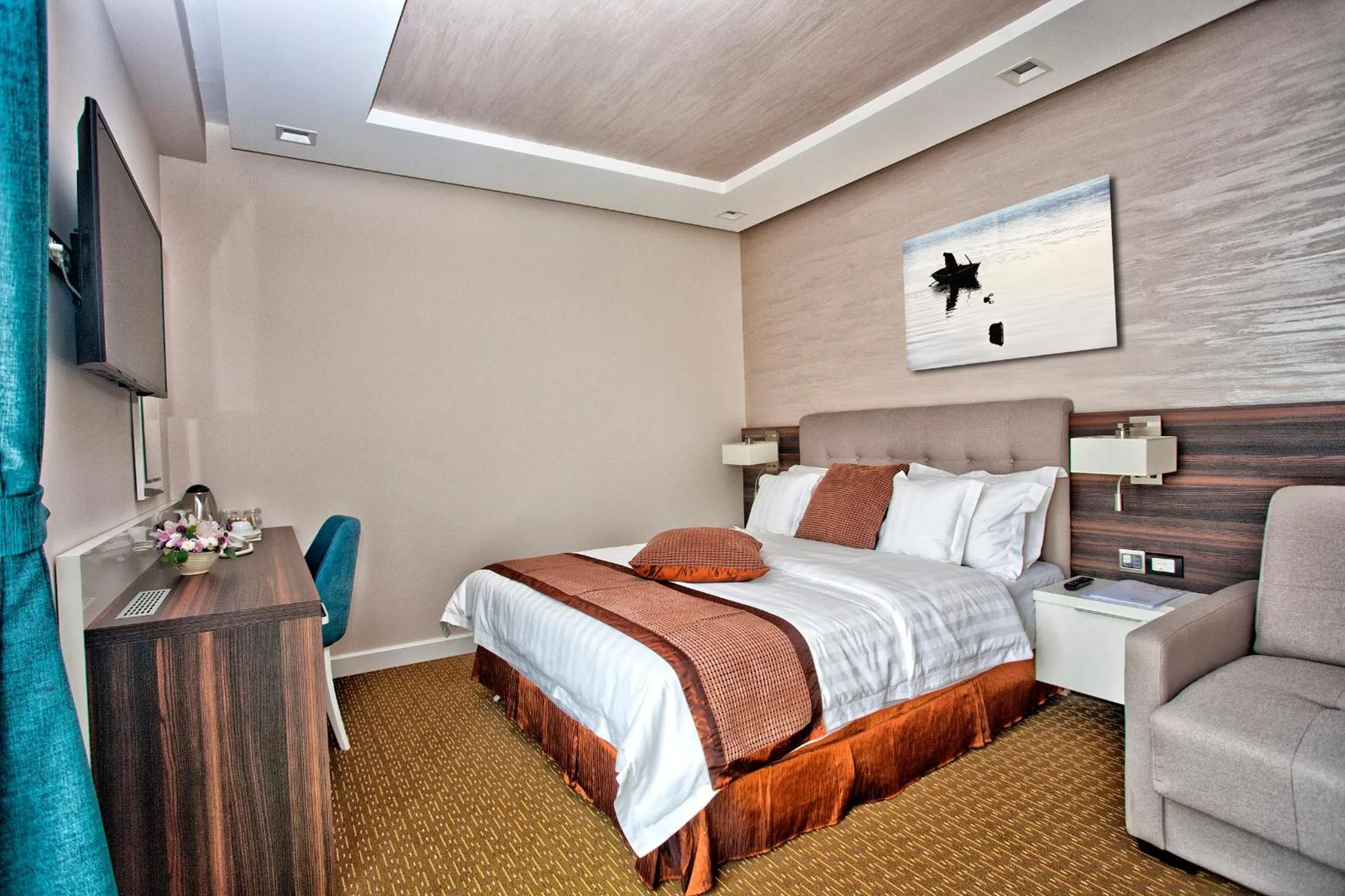 Bed in Wellness & Spa Hotel ACD
