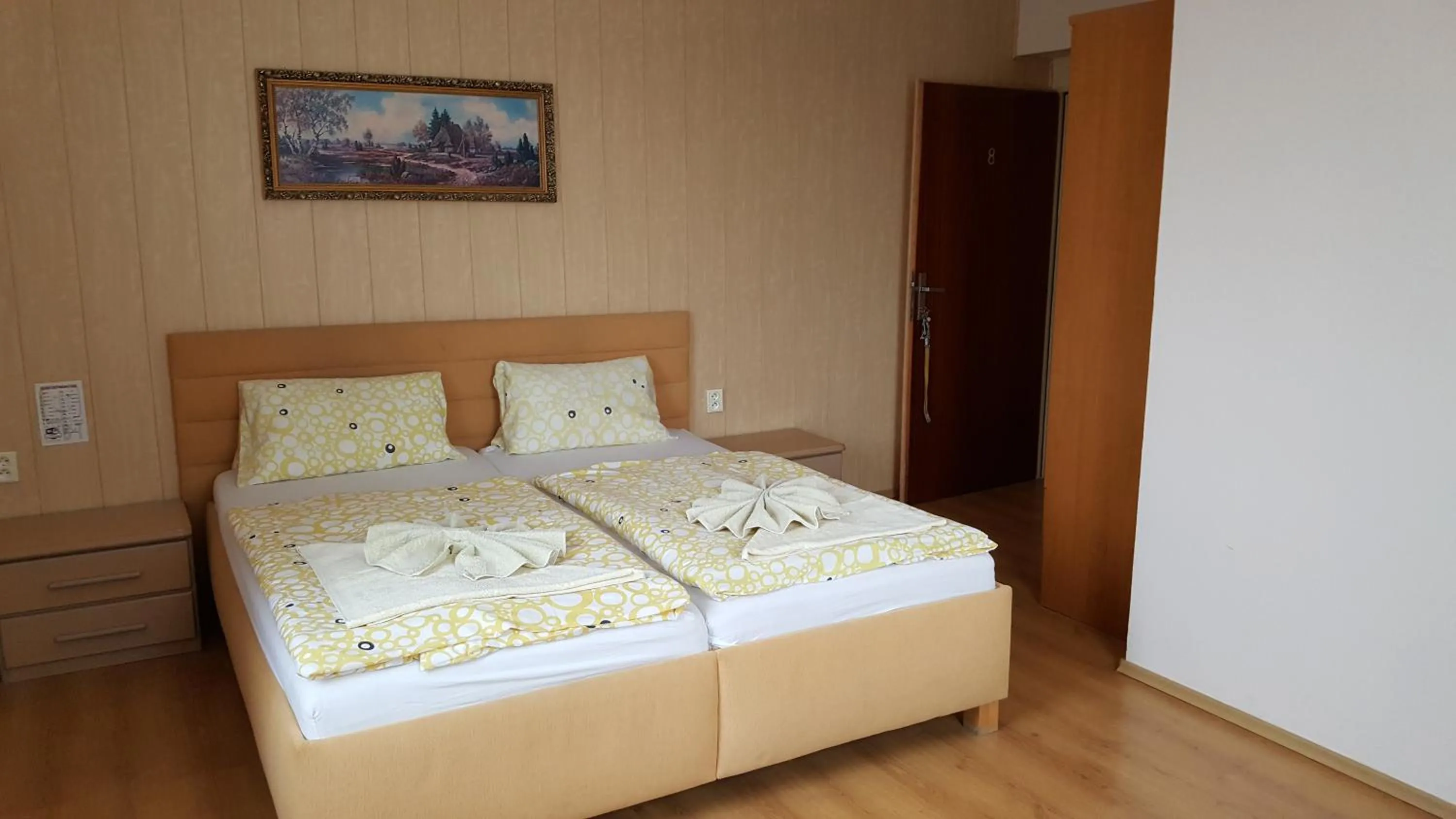 Bed in Pension U Dubu