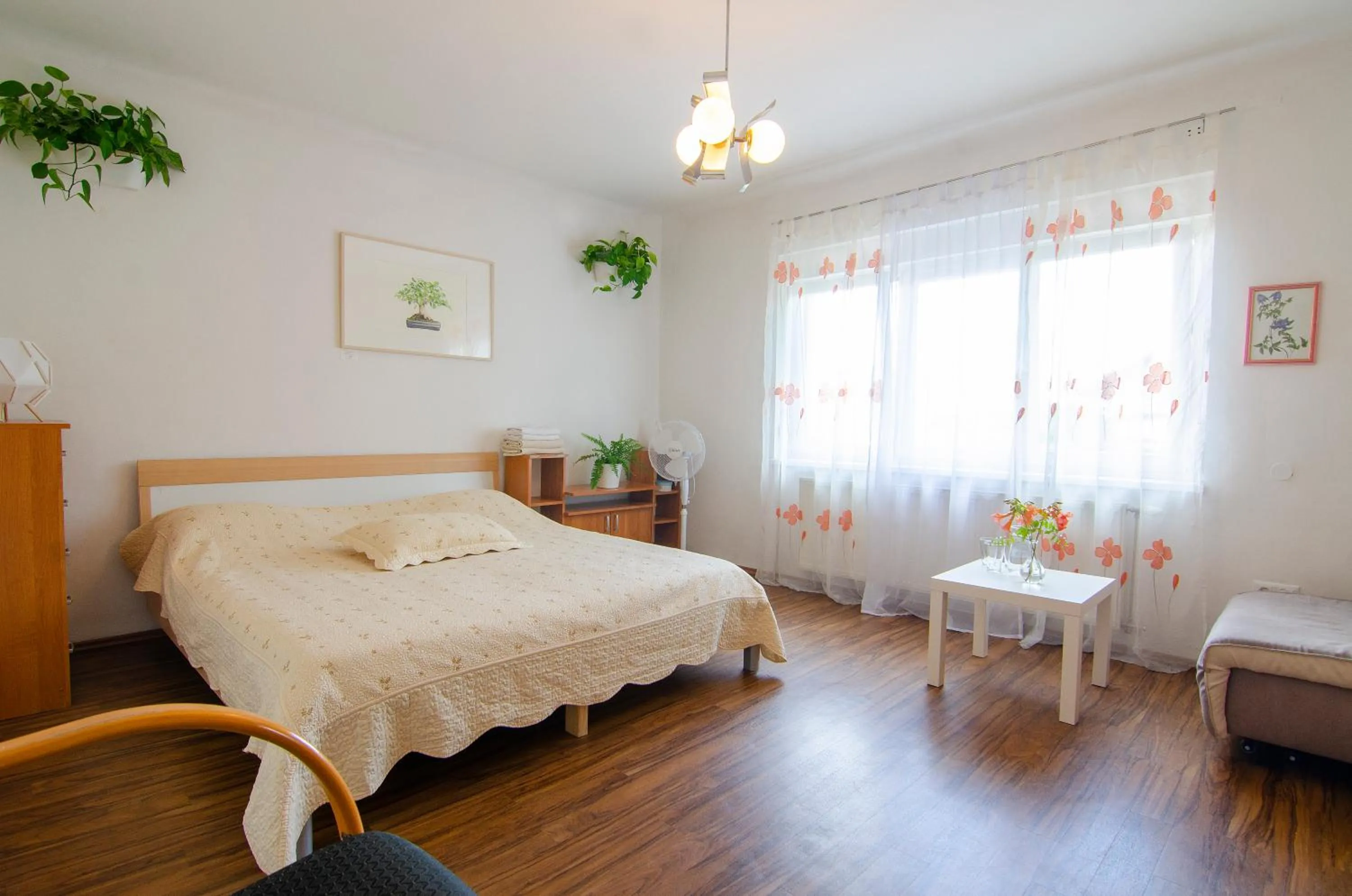 Bed in Family Guesthouse GreenSLO