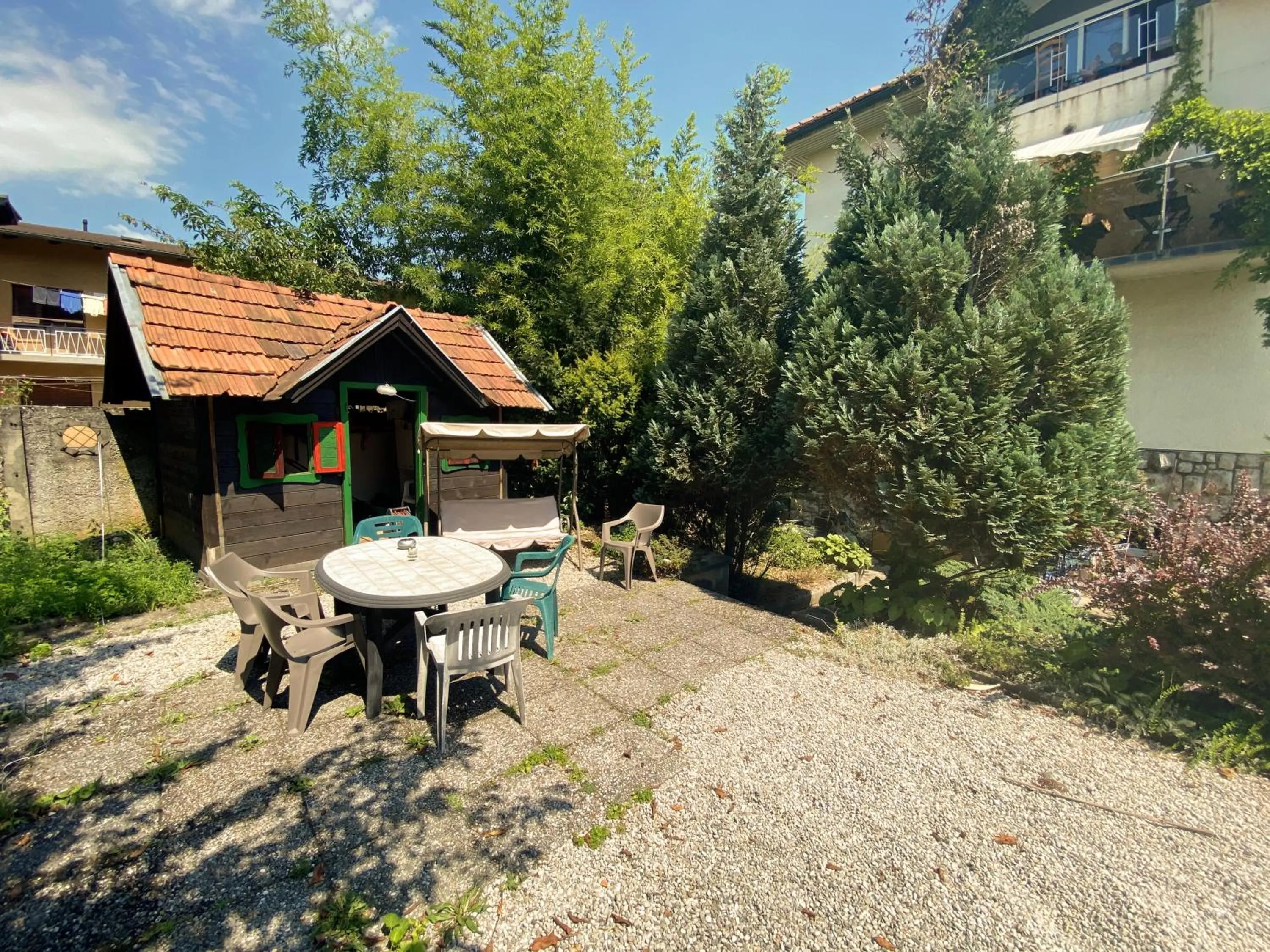 Communal lounge/ TV room in Family Guesthouse GreenSLO