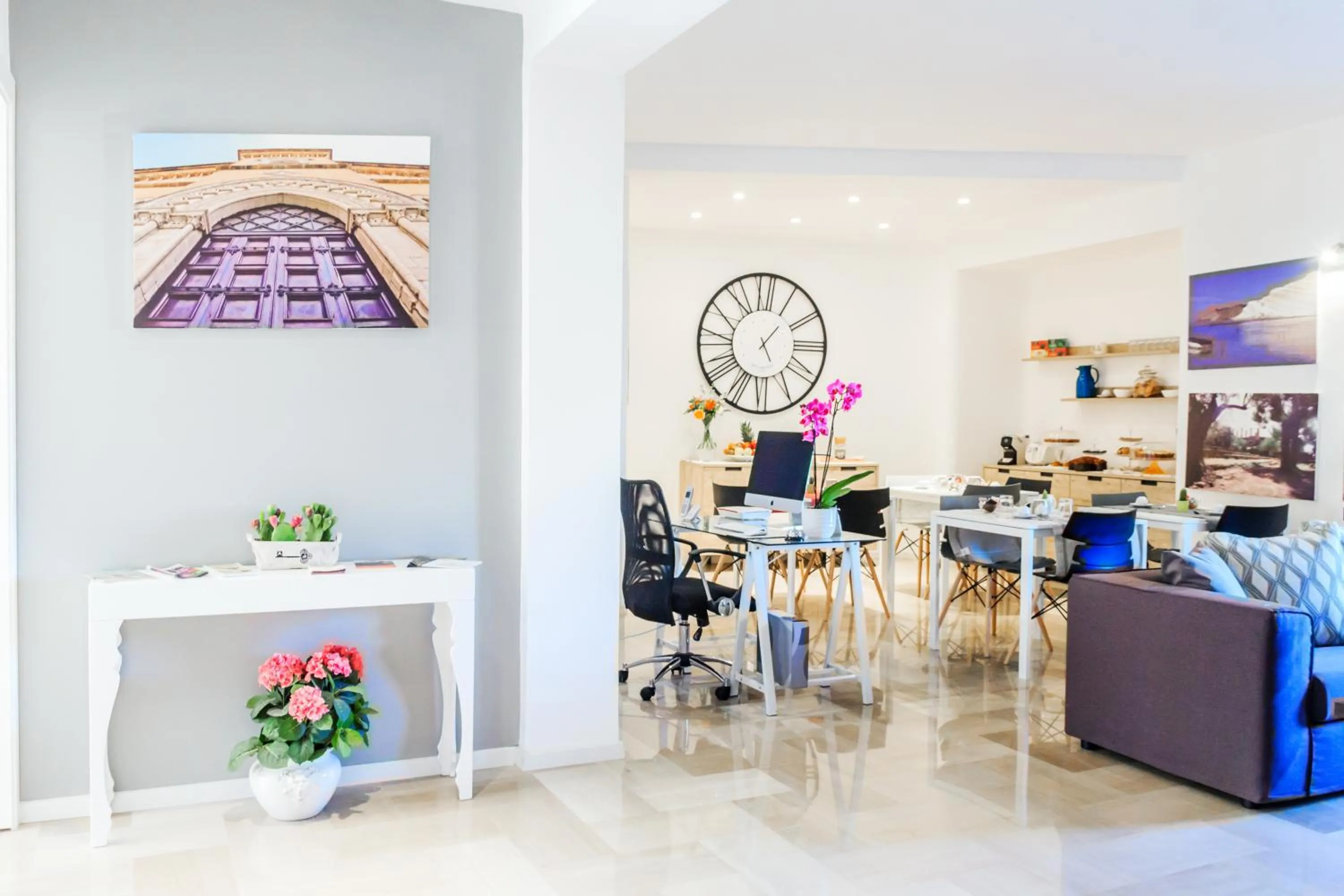 Living room in B&B Porta di Ponte