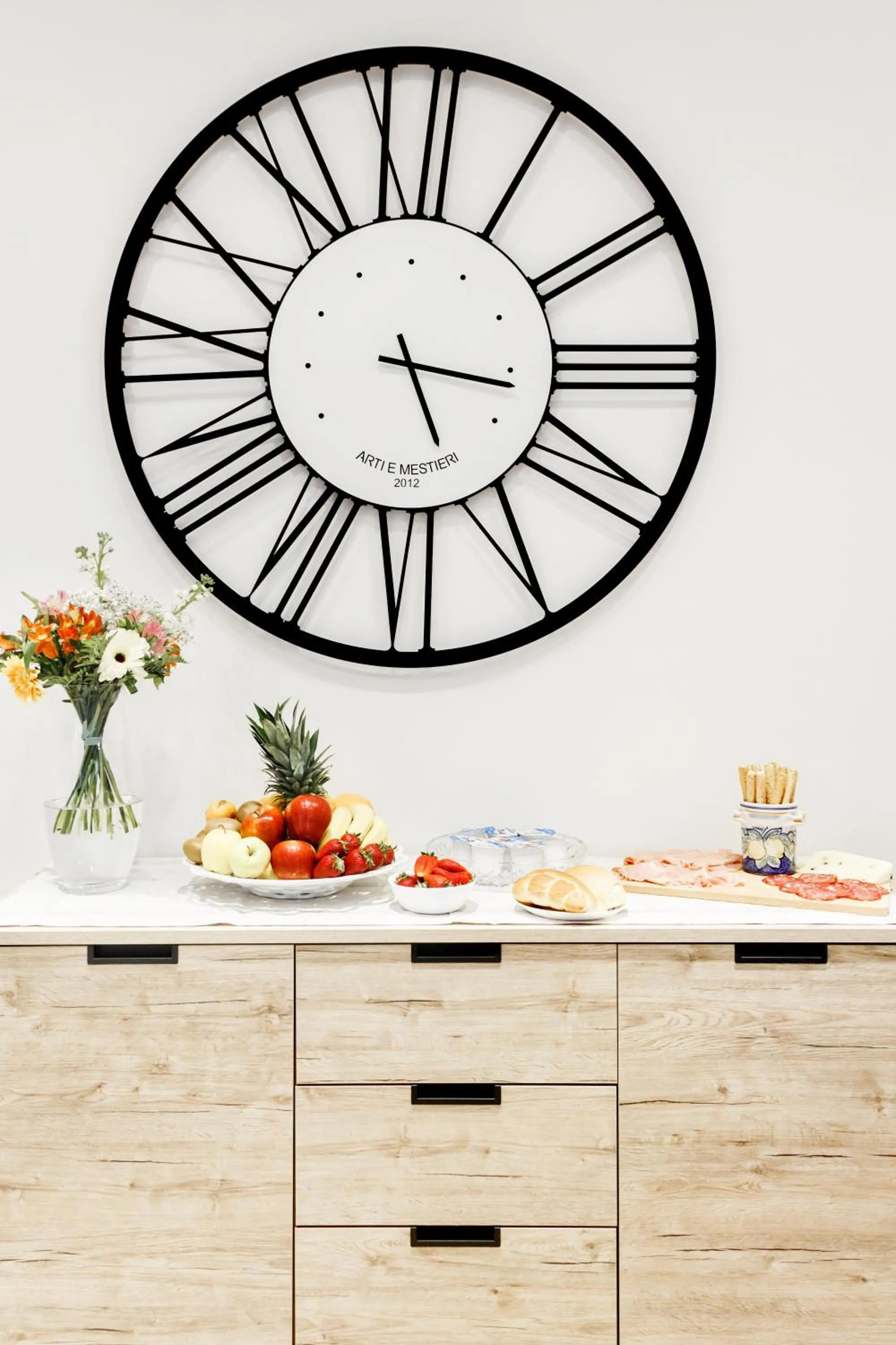 Communal lounge/ TV room in B&B Porta di Ponte