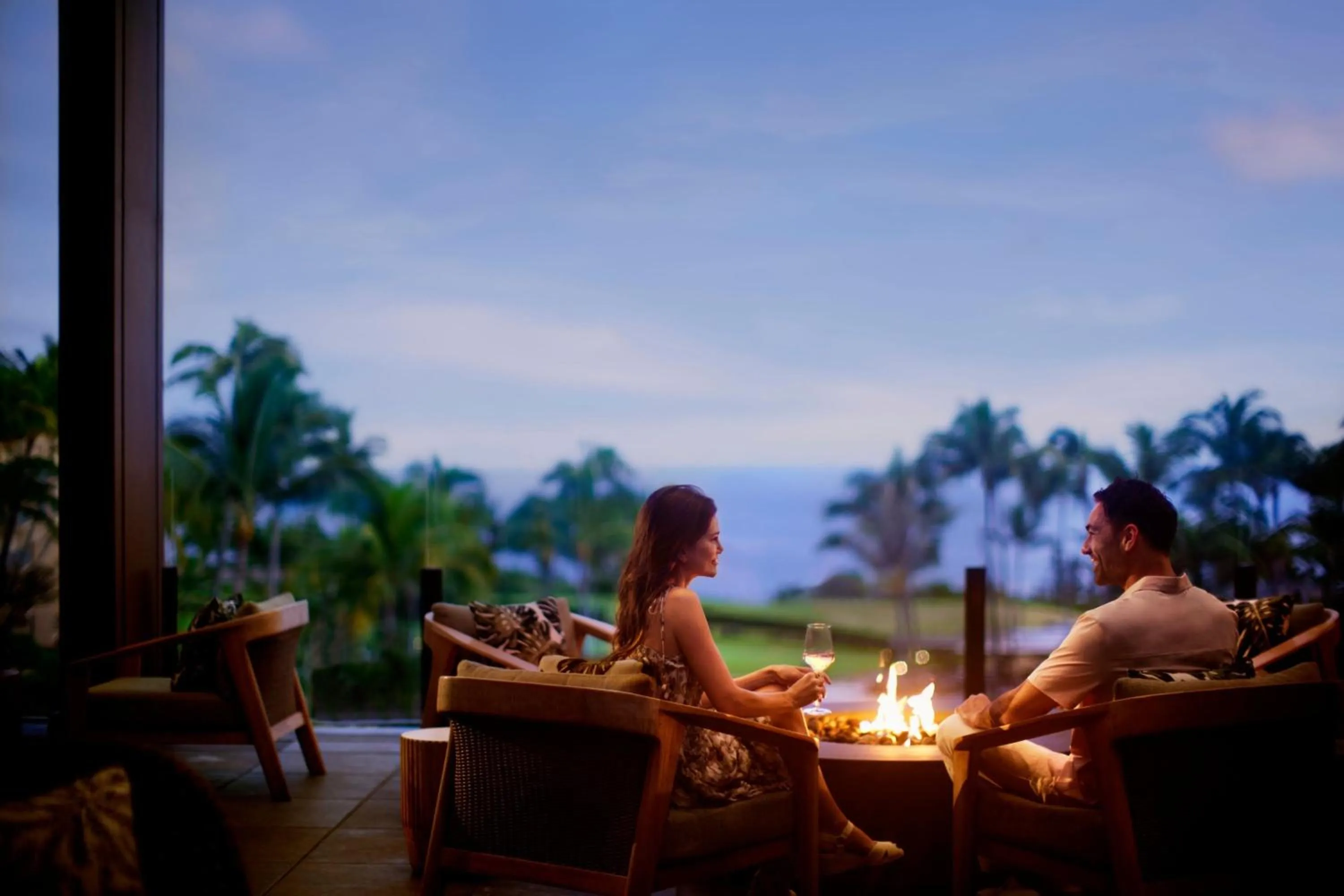 Lobby or reception in The Ritz-Carlton Maui, Kapalua