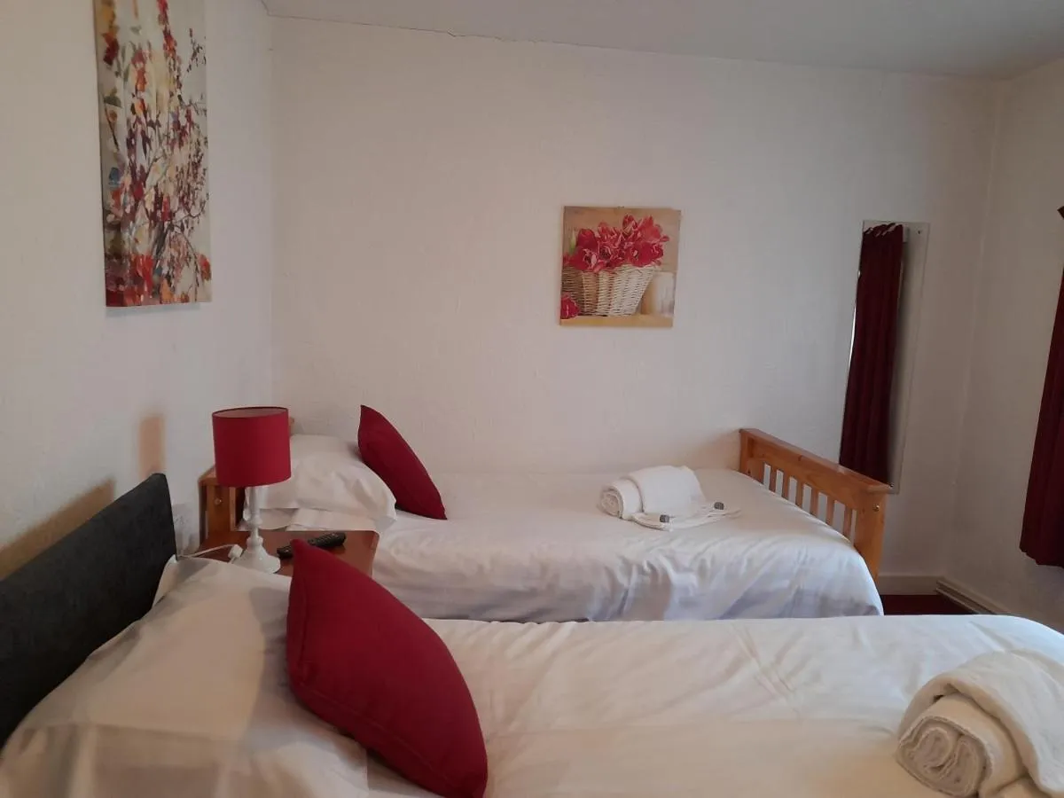 Bed in The Weary Friar Inn