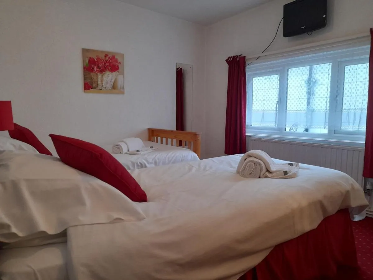 Bed in The Weary Friar Inn