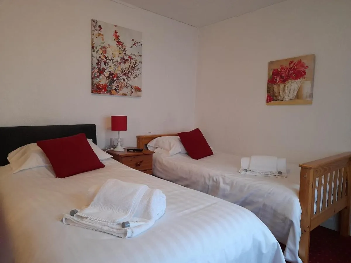 Bed in The Weary Friar Inn