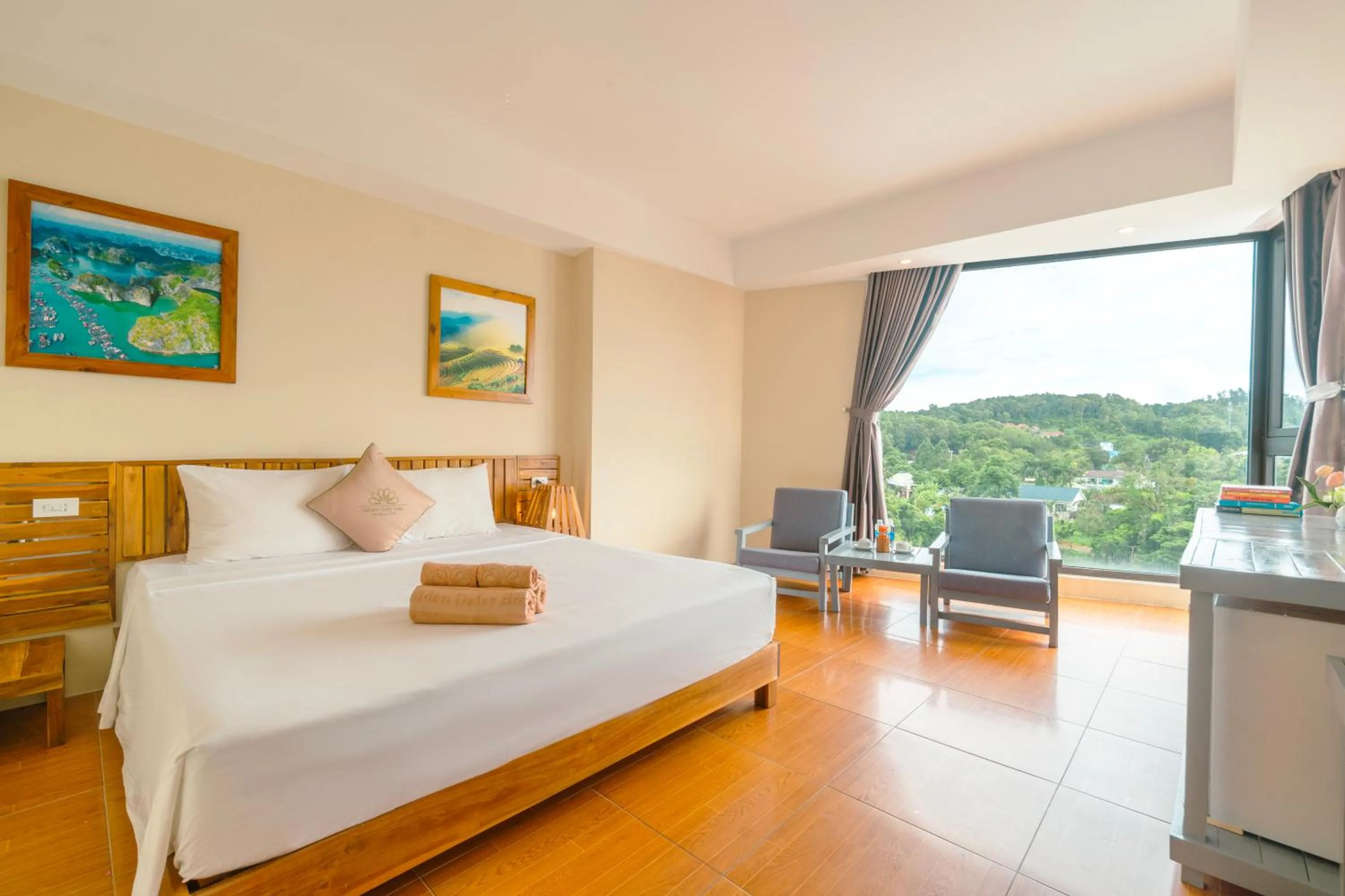 Bedroom, Bed in Golden Daisy Hotel Phu Quoc