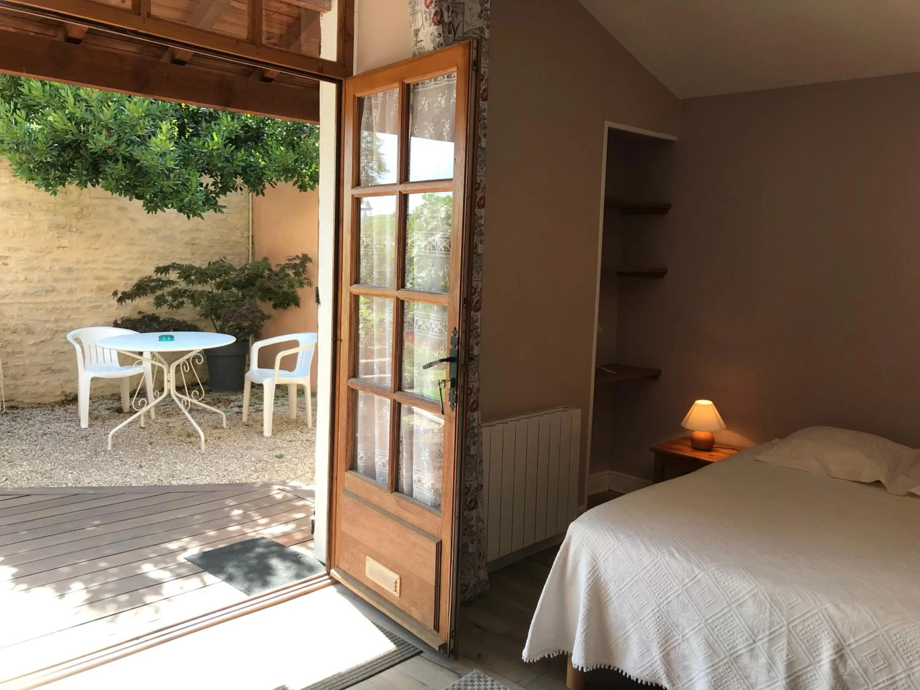 Patio in Chez Sylvie et Thierry