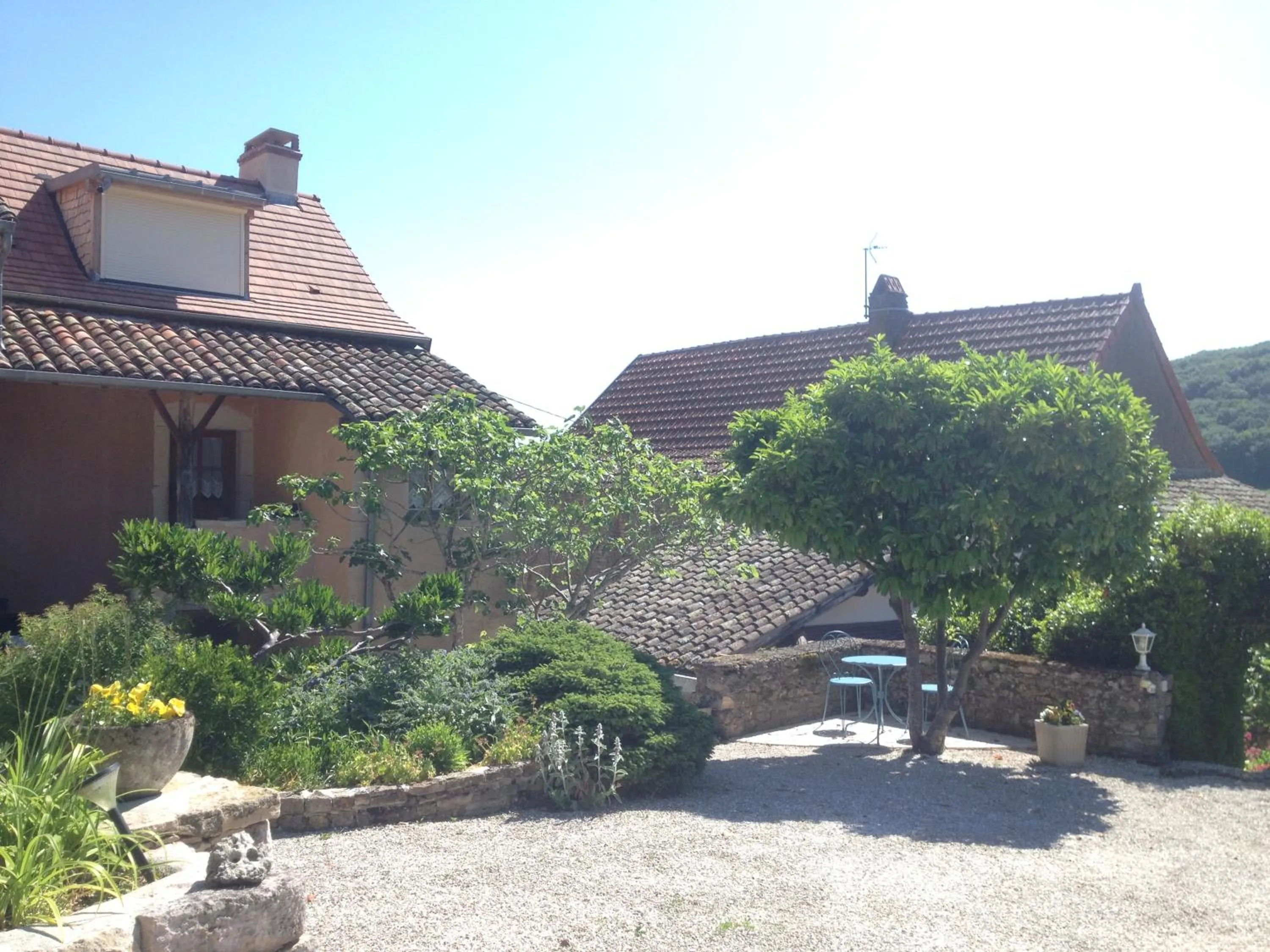 Garden in Chez Sylvie et Thierry