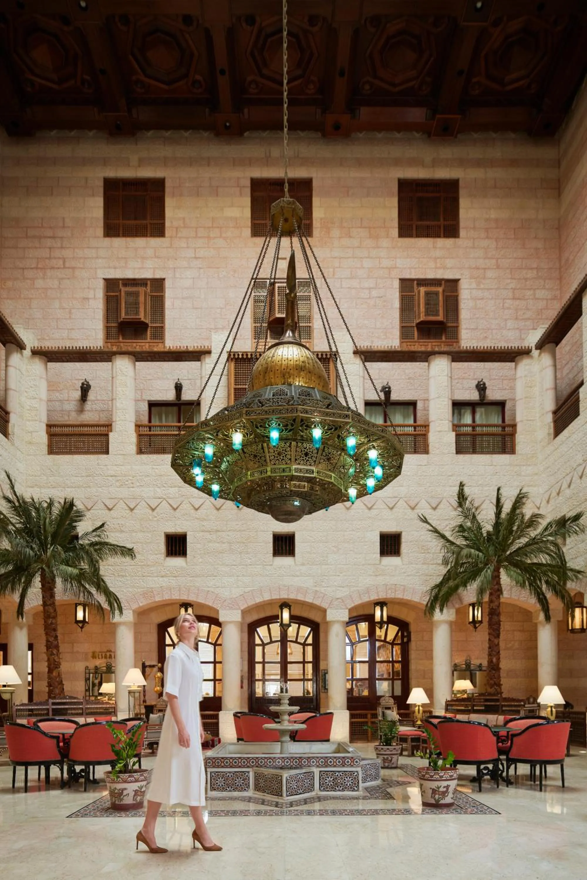 Lobby or reception in Mövenpick Resort Petra