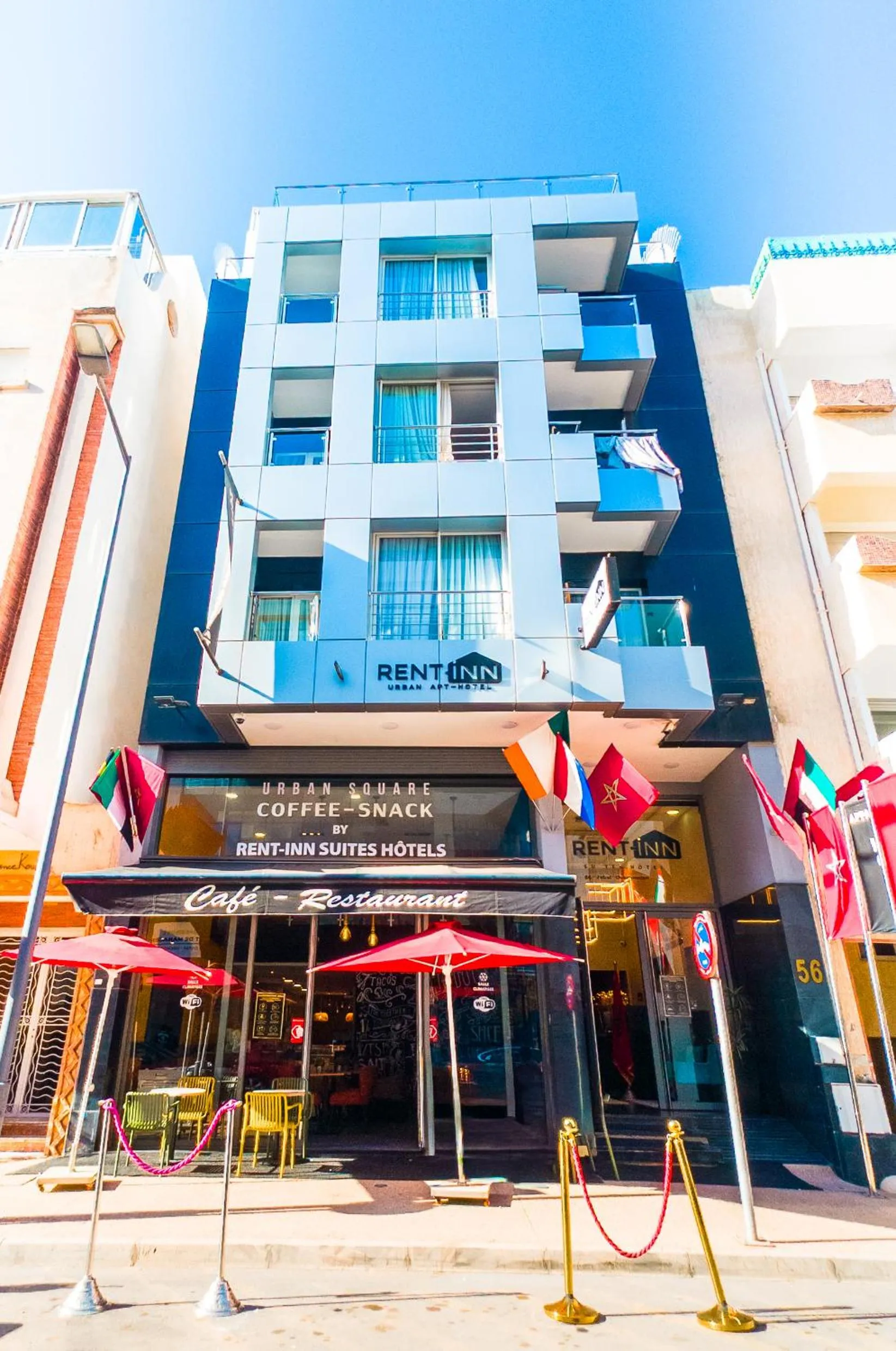 Property building in RENT-INN Suites Hotel