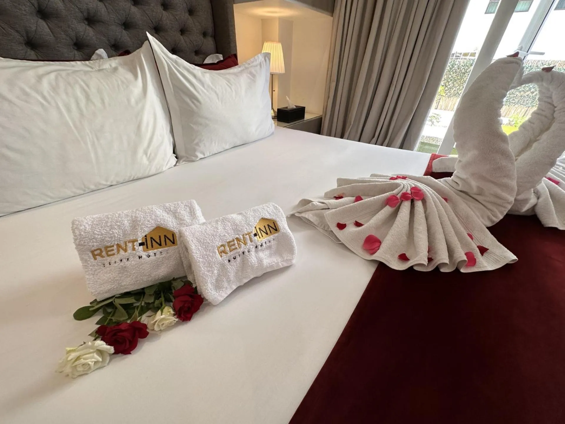 Bedroom, Bed in RENT-INN Suites Hotel