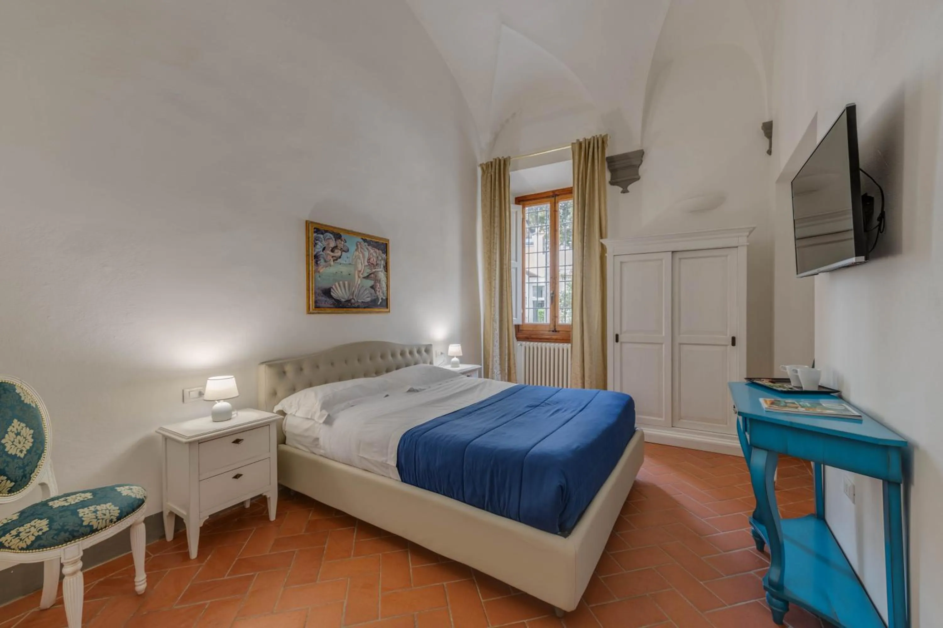 Bedroom, Bed in Residenza d'Epoca Galleria dell'Accademia